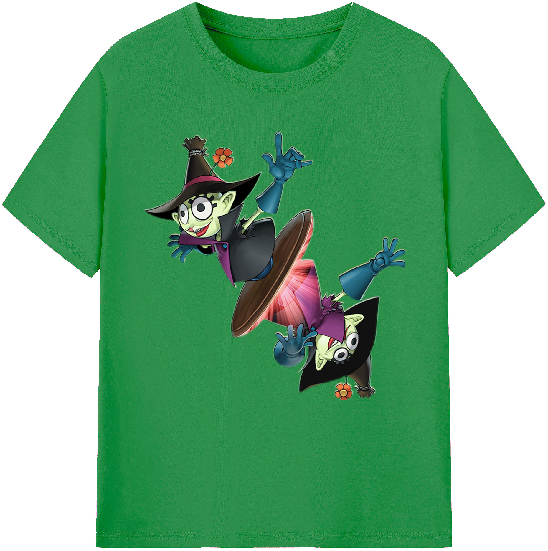 （画像用） 遊☆戯☆王 Yu-Gi-Oh! レディースカジュアルプリントTシャツ（綿100％）