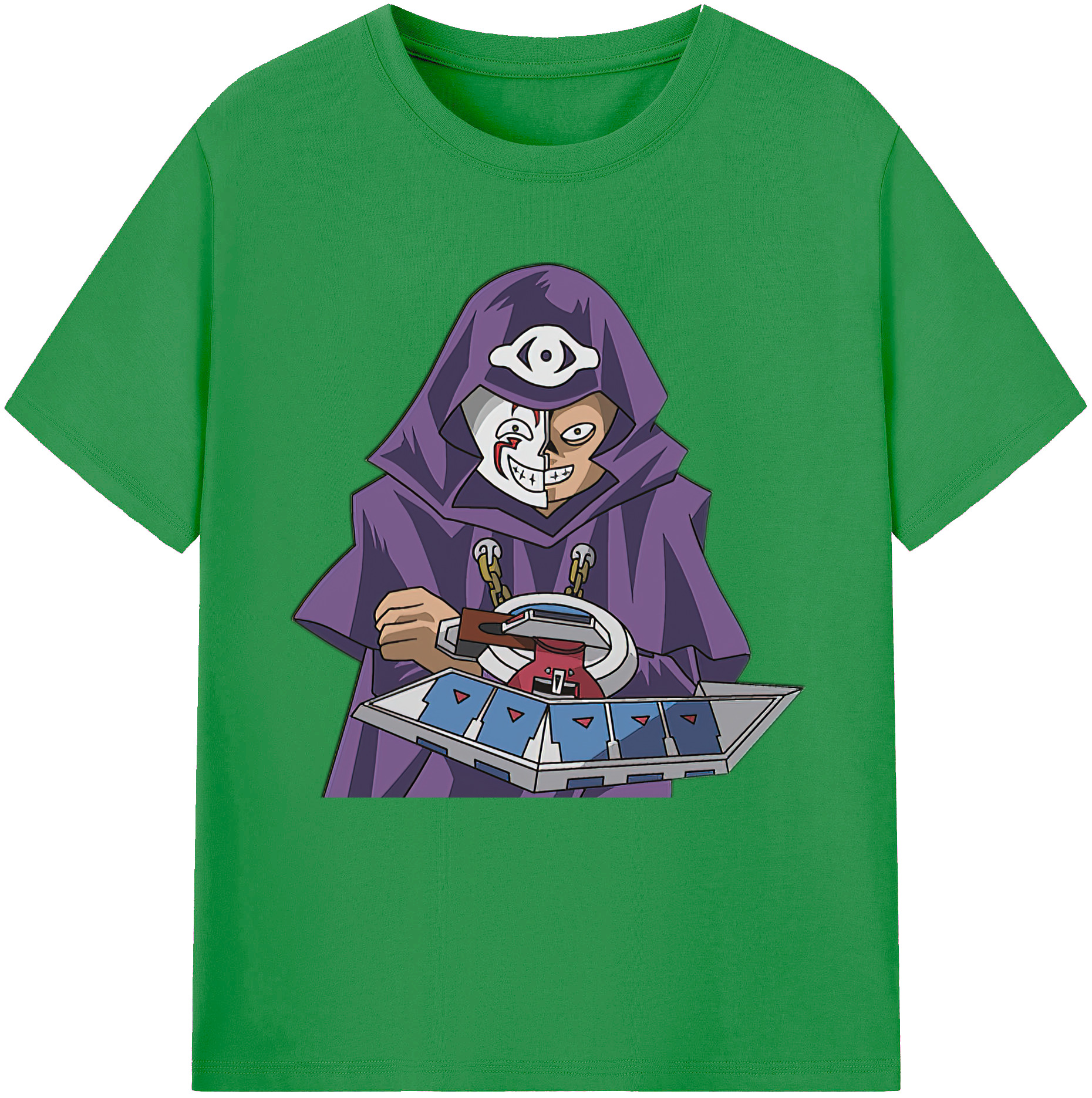 （画像用） 遊☆戯☆王 Yu-Gi-Oh! レディースカジュアルプリントTシャツ（綿100％）