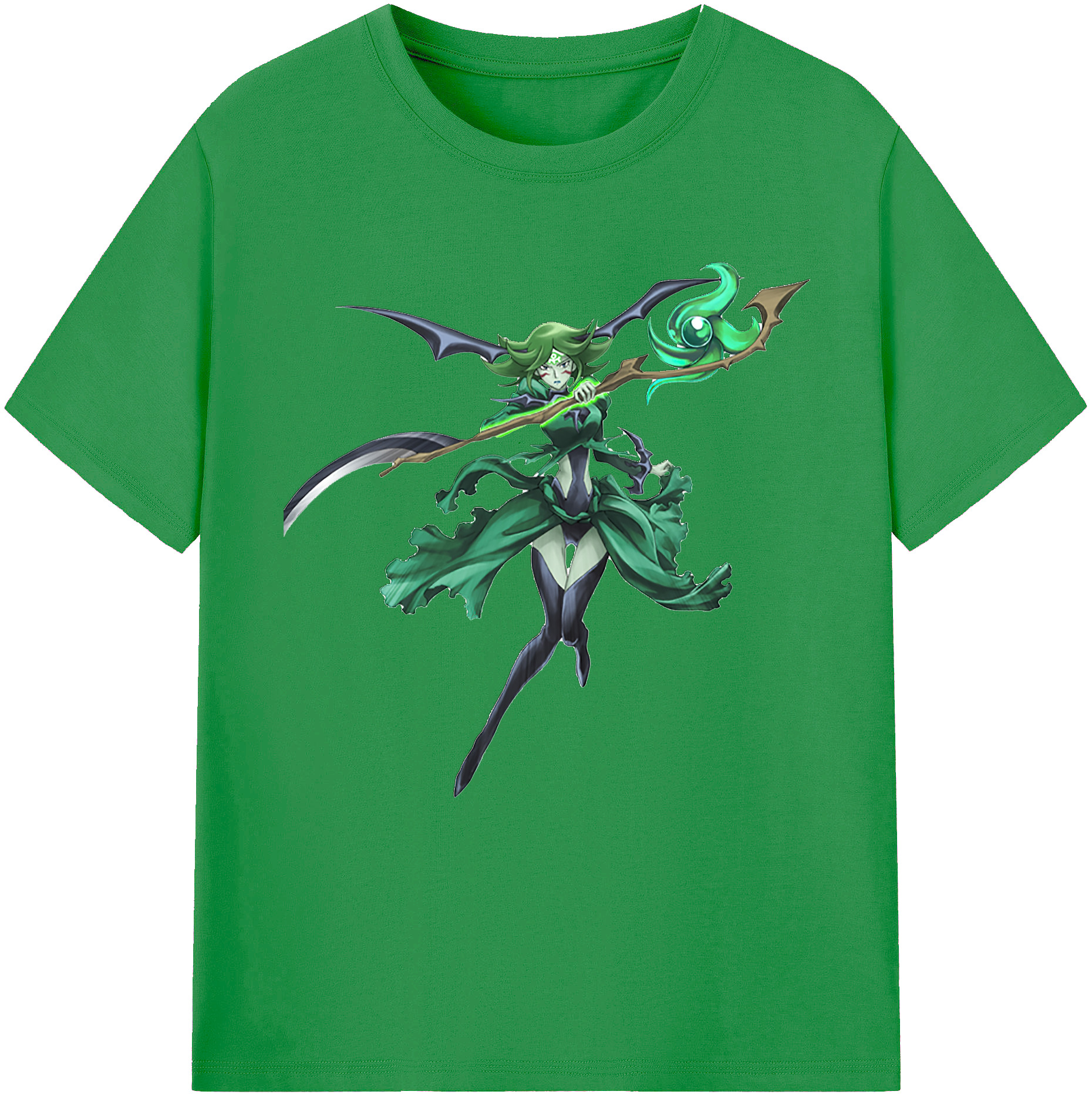 （画像用） 遊☆戯☆王 Yu-Gi-Oh! レディースカジュアルプリントTシャツ（綿100％）