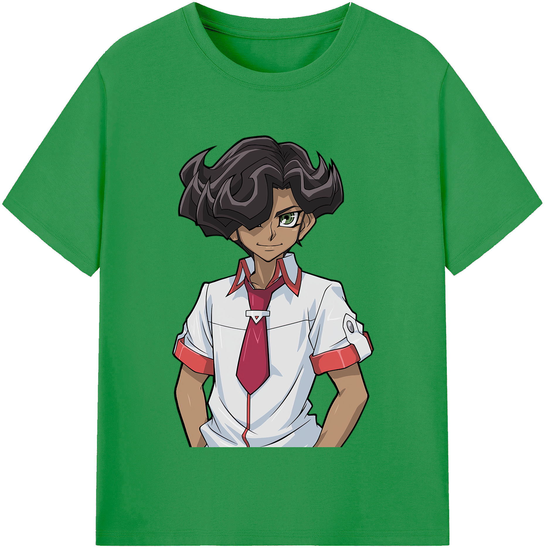（画像用） 遊☆戯☆王 Yu-Gi-Oh! レディースカジュアルプリントTシャツ（綿100％）