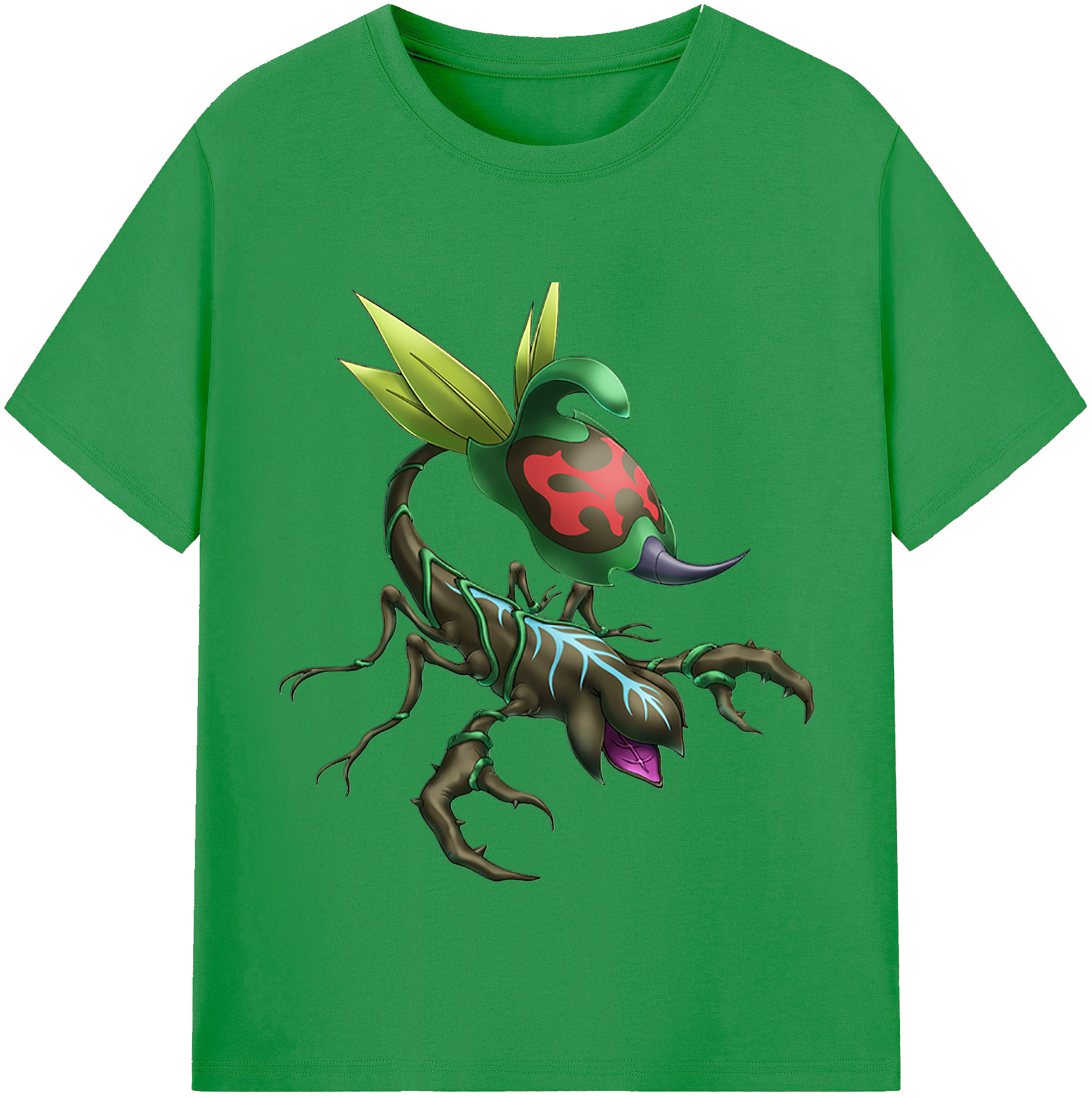 （画像用） 遊☆戯☆王 Yu-Gi-Oh! レディースカジュアルプリントTシャツ（綿100％）