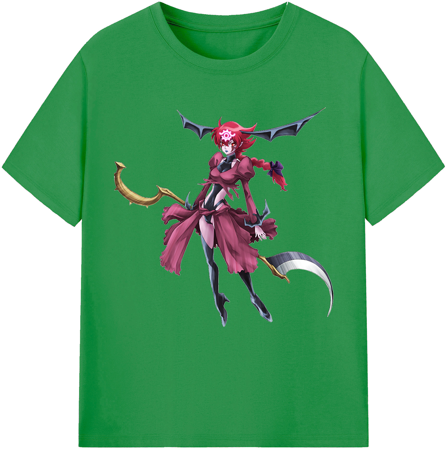 （画像用） 遊☆戯☆王 Yu-Gi-Oh! レディースカジュアルプリントTシャツ（綿100％）