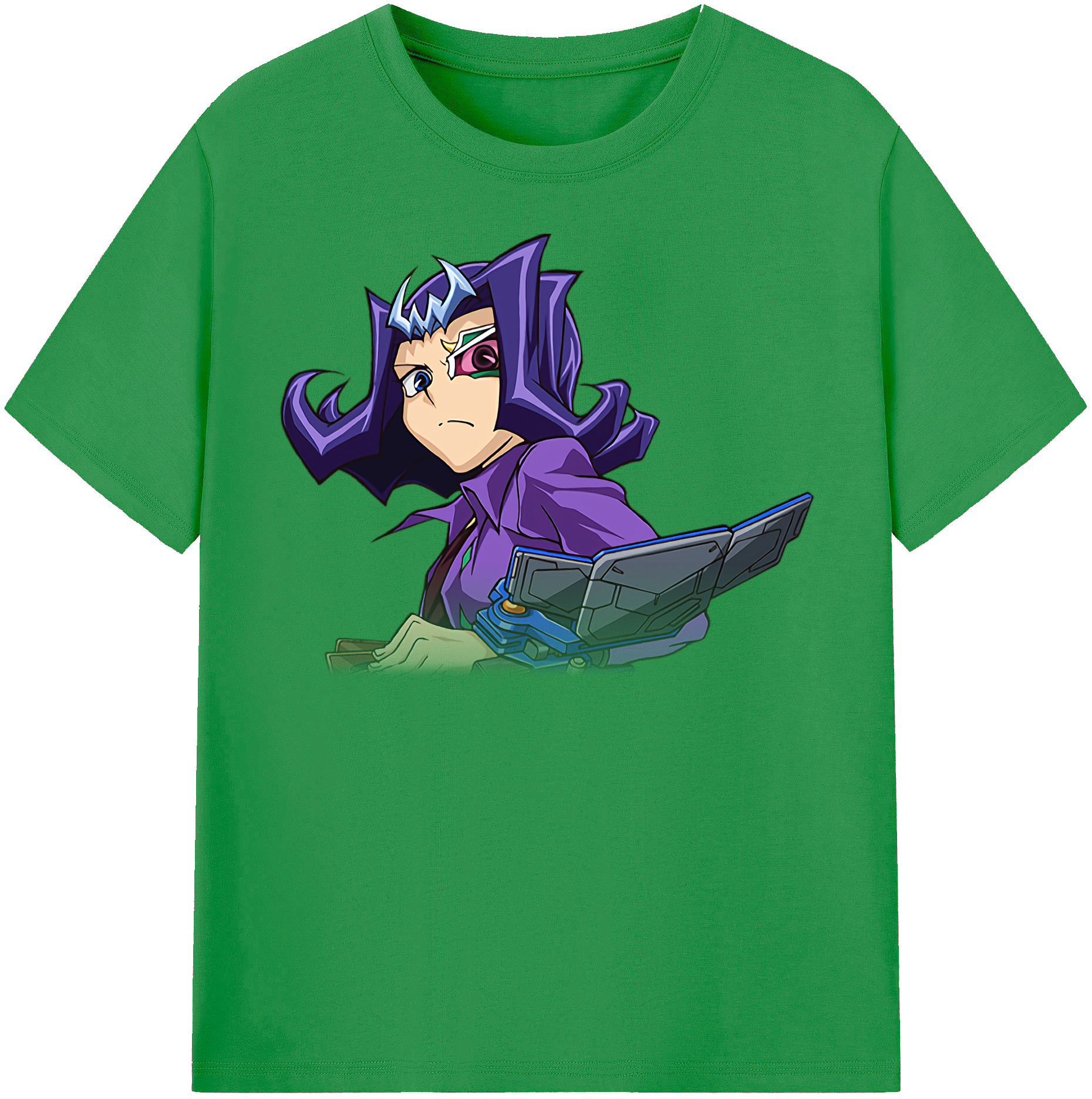 （画像用） 遊☆戯☆王 Yu-Gi-Oh! レディースカジュアルプリントTシャツ（綿100％）