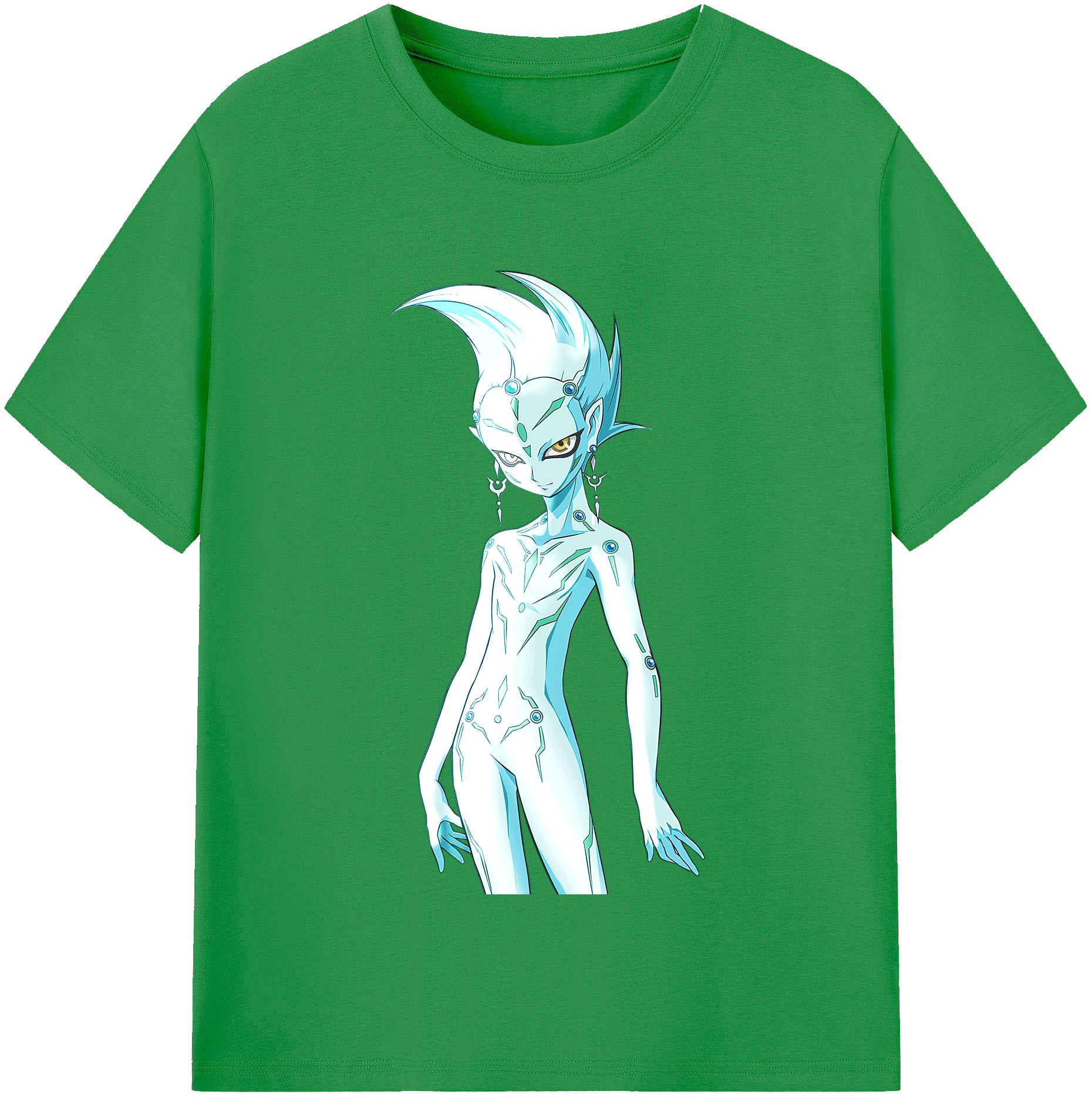 （画像用） 遊☆戯☆王 Yu-Gi-Oh! レディースカジュアルプリントTシャツ（綿100％）