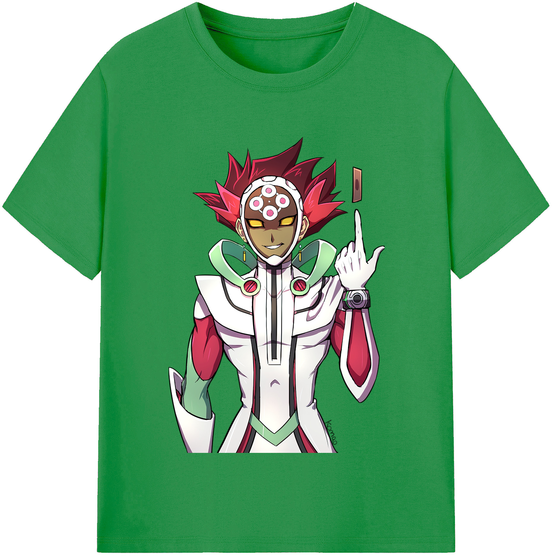 （画像用） 遊☆戯☆王 Yu-Gi-Oh! レディースカジュアルプリントTシャツ（綿100％）