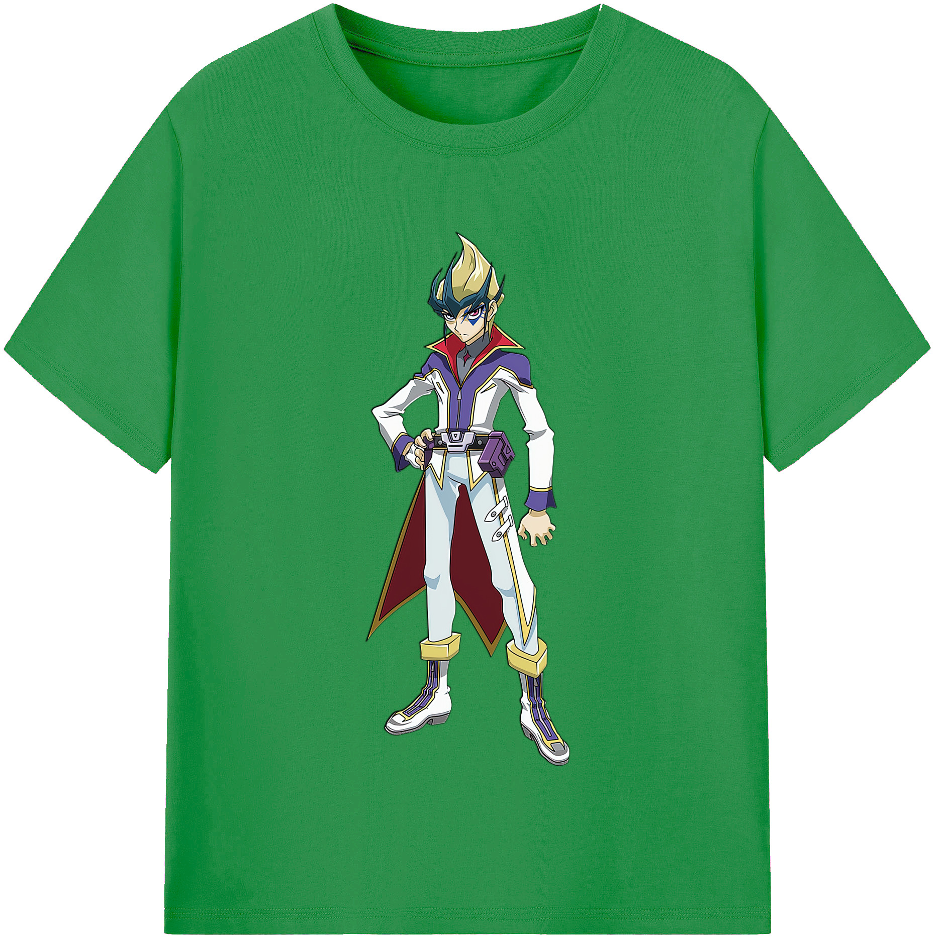 （画像用） 遊☆戯☆王 Yu-Gi-Oh! レディースカジュアルプリントTシャツ（綿100％）