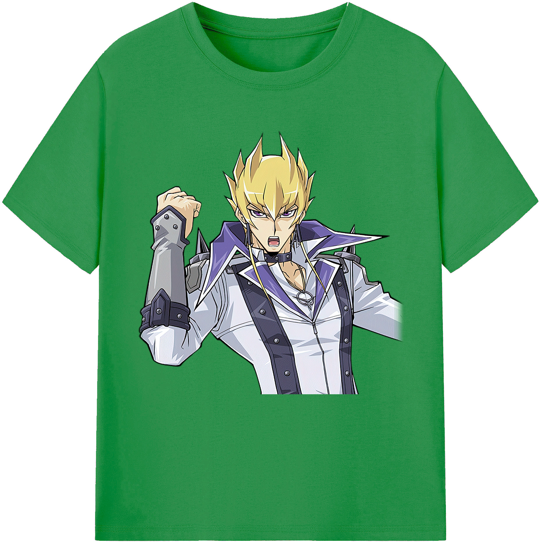 （画像用） 遊☆戯☆王 Yu-Gi-Oh! レディースカジュアルプリントTシャツ（綿100％）