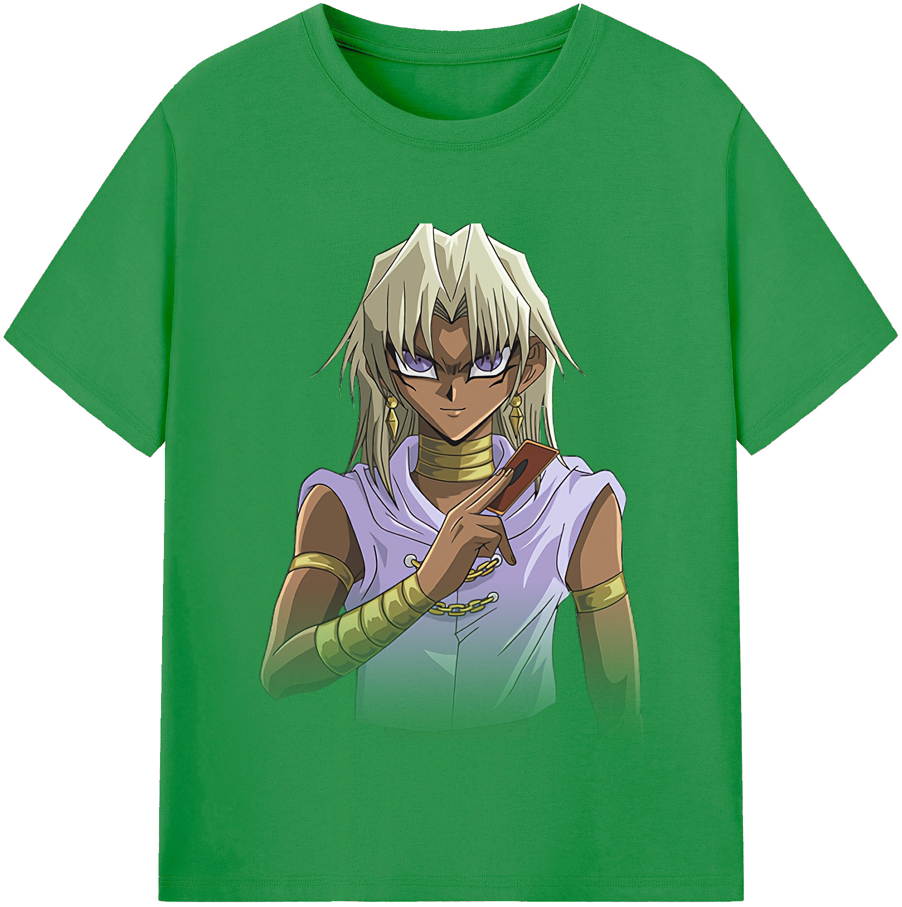 （画像用） 遊☆戯☆王 Yu-Gi-Oh! レディースカジュアルプリントTシャツ（綿100％）