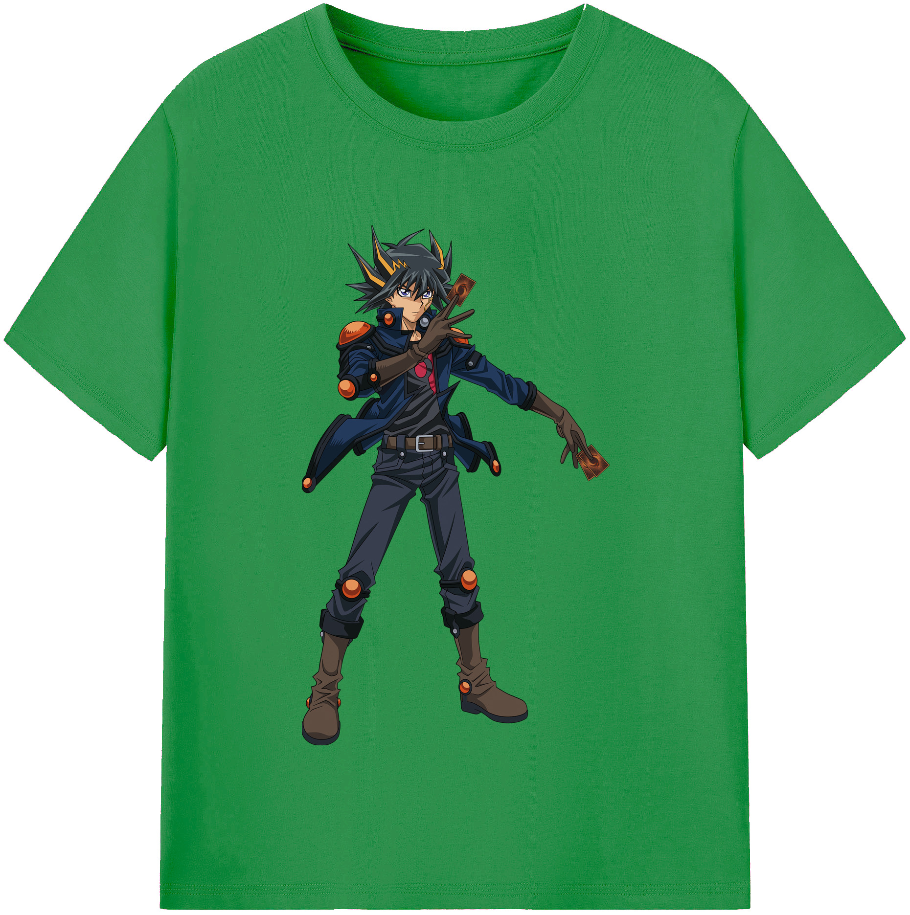 （画像用） 遊☆戯☆王 Yu-Gi-Oh! レディースカジュアルプリントTシャツ（綿100％）