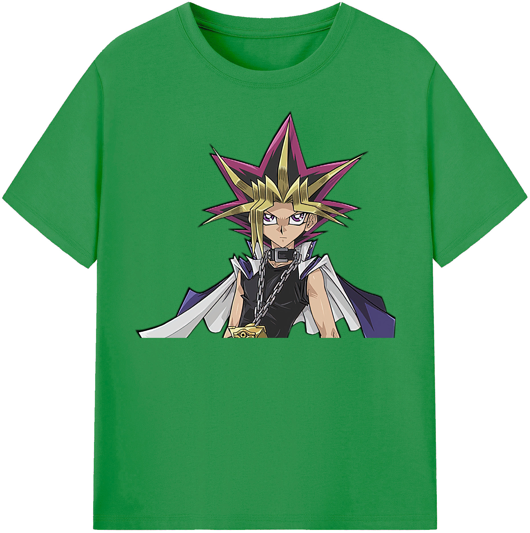 （画像用） 遊☆戯☆王 Yu-Gi-Oh! レディースカジュアルプリントTシャツ（綿100％）