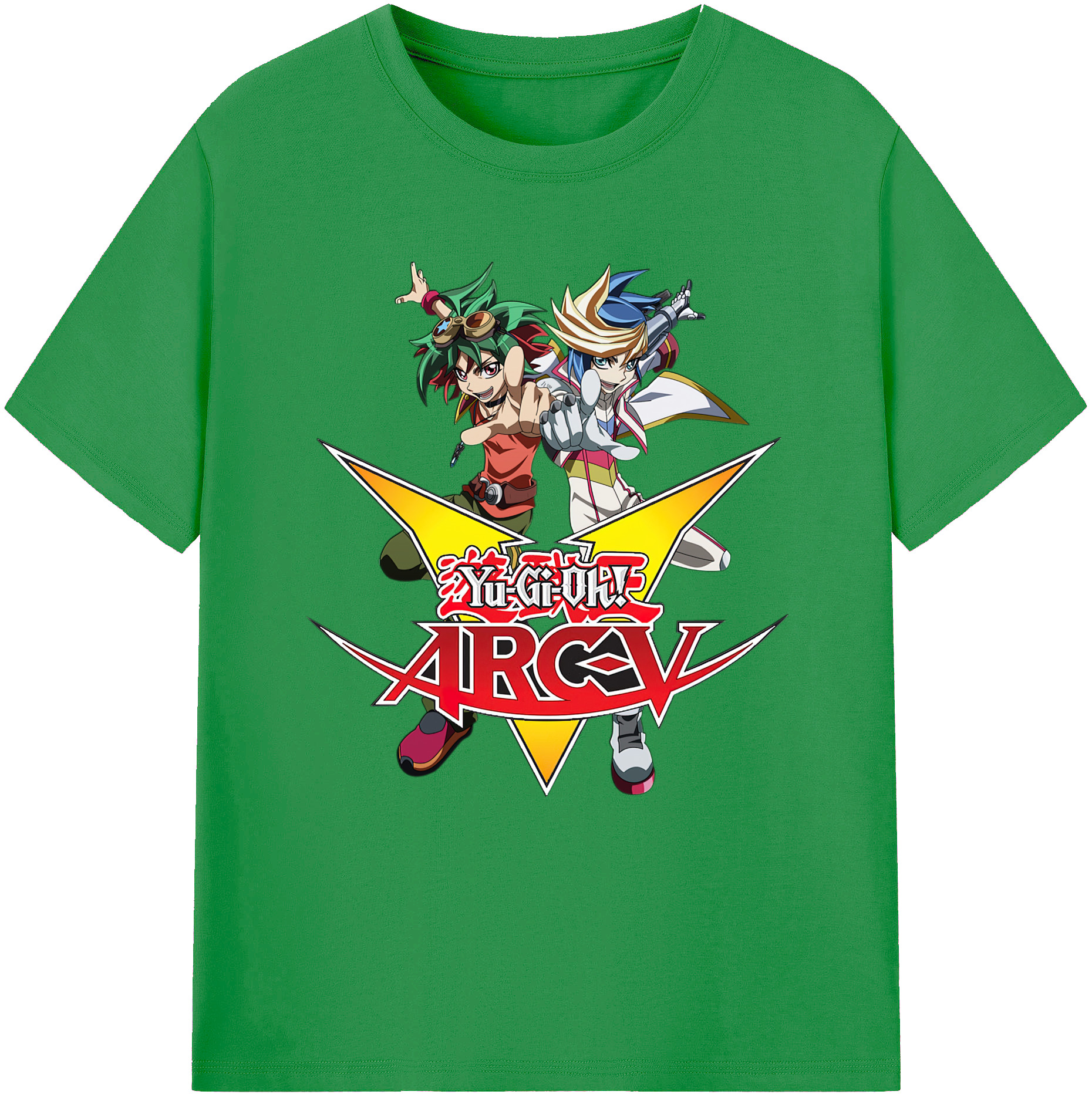 （画像用） 遊☆戯☆王 Yu-Gi-Oh! レディースカジュアルプリントTシャツ（綿100％）