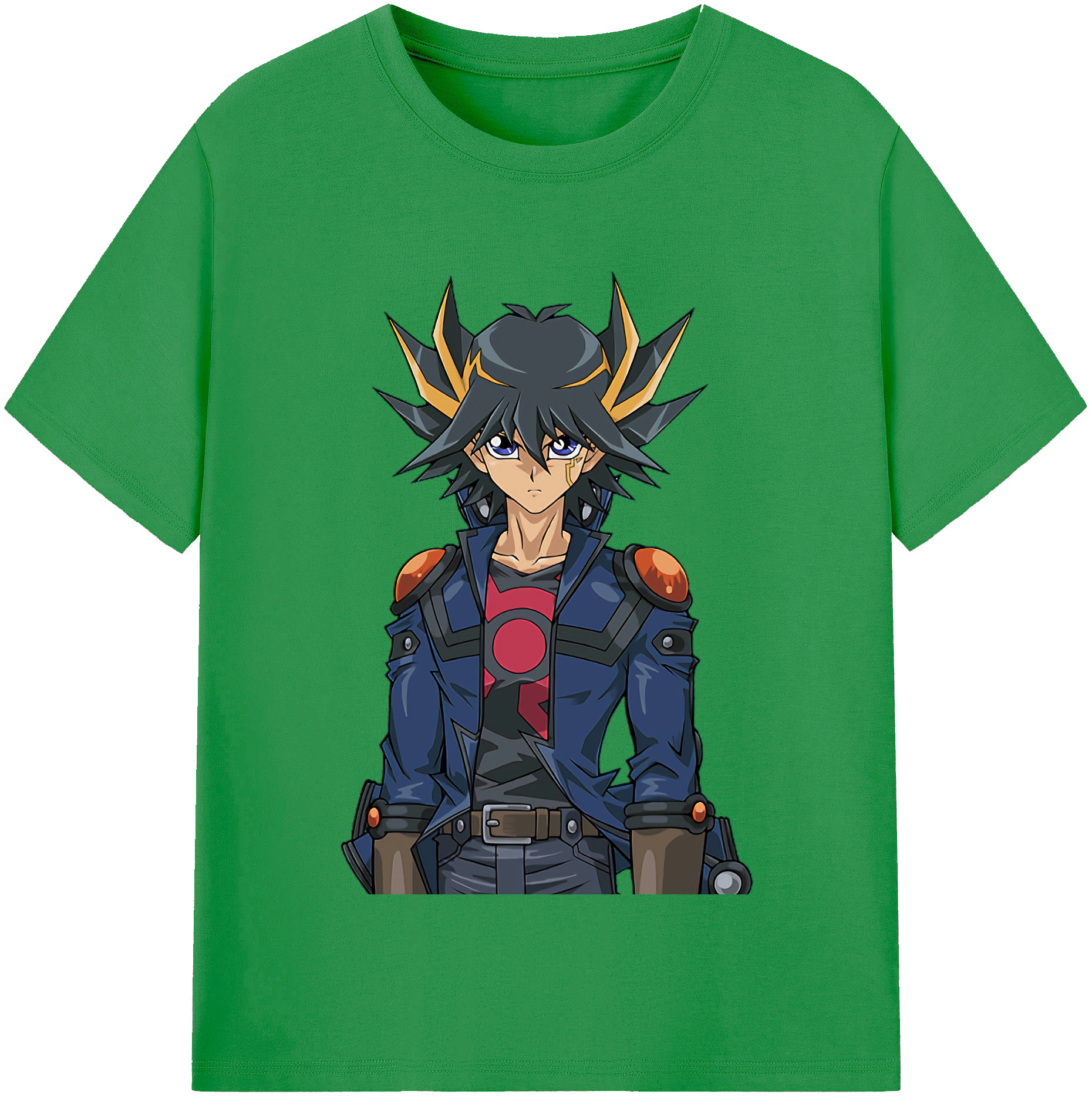 （画像用） 遊☆戯☆王 Yu-Gi-Oh! レディースカジュアルプリントTシャツ（綿100％）