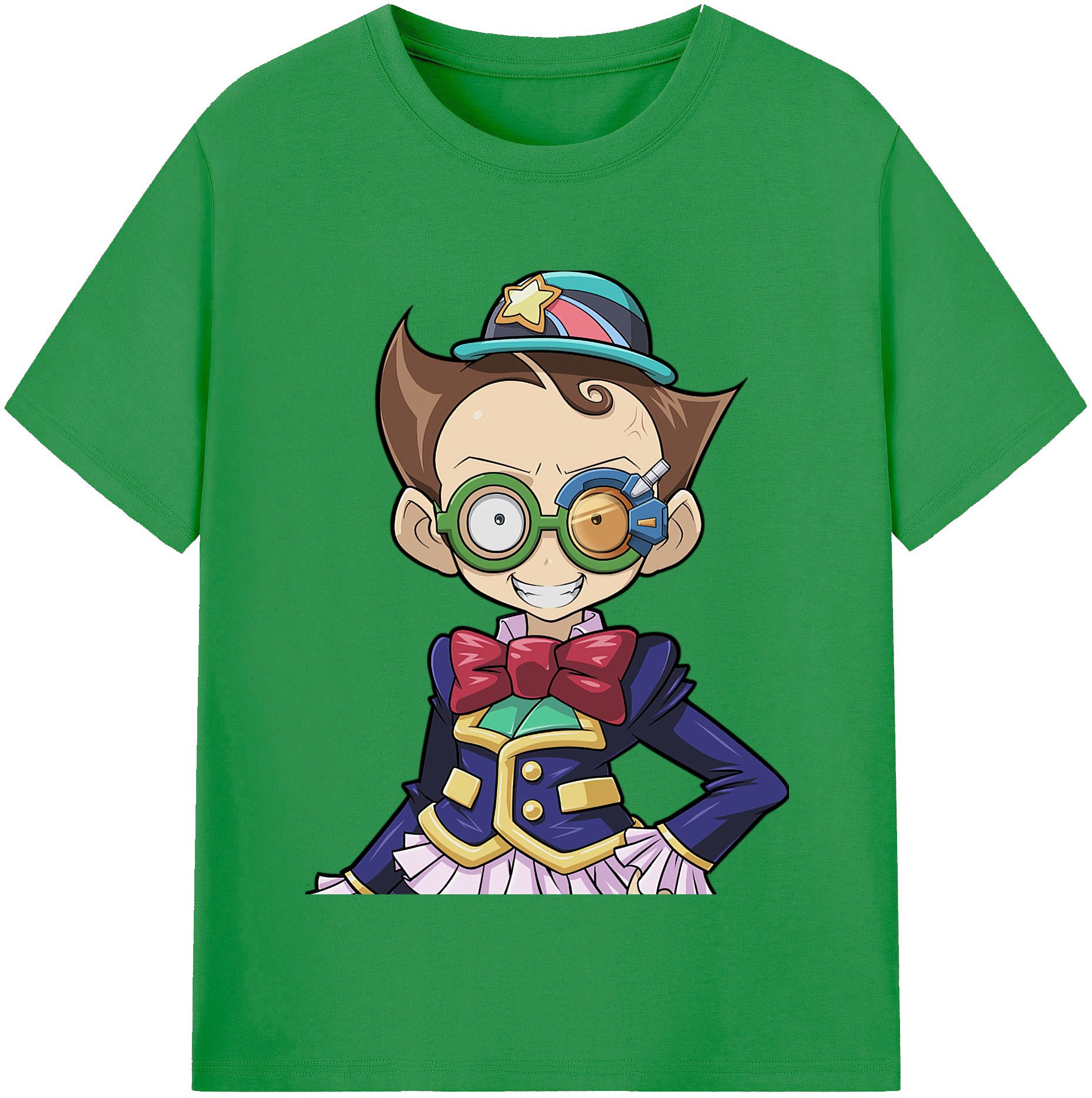 （画像用） 遊☆戯☆王 Yu-Gi-Oh! レディースカジュアルプリントTシャツ（綿100％）