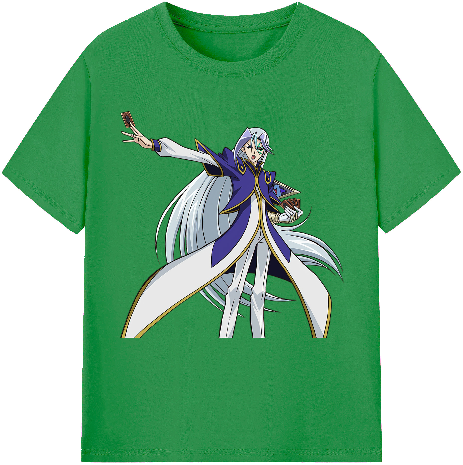 （画像用） 遊☆戯☆王 Yu-Gi-Oh! レディースカジュアルプリントTシャツ（綿100％）