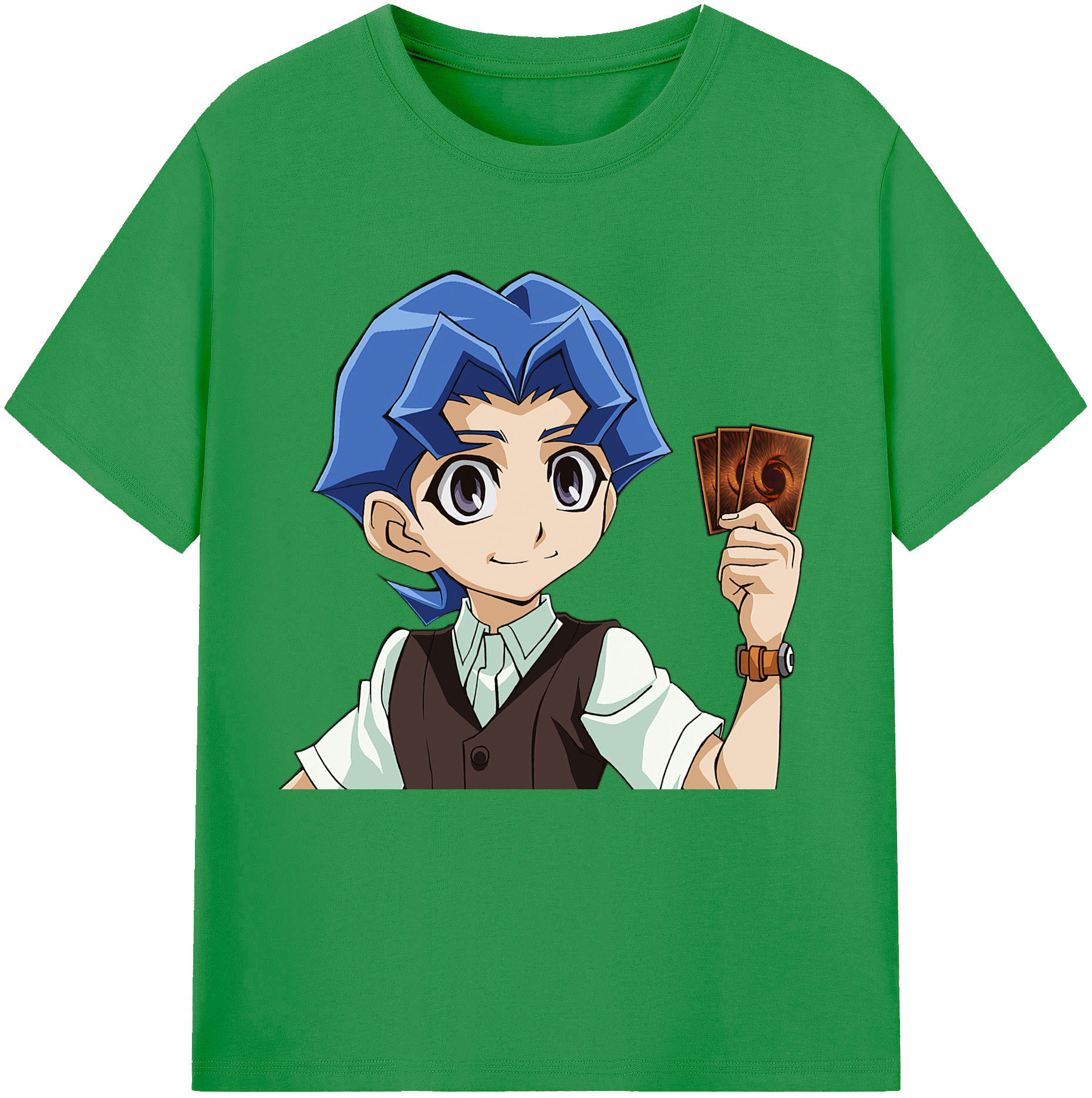 （画像用） 遊☆戯☆王 Yu-Gi-Oh! レディースカジュアルプリントTシャツ（綿100％）