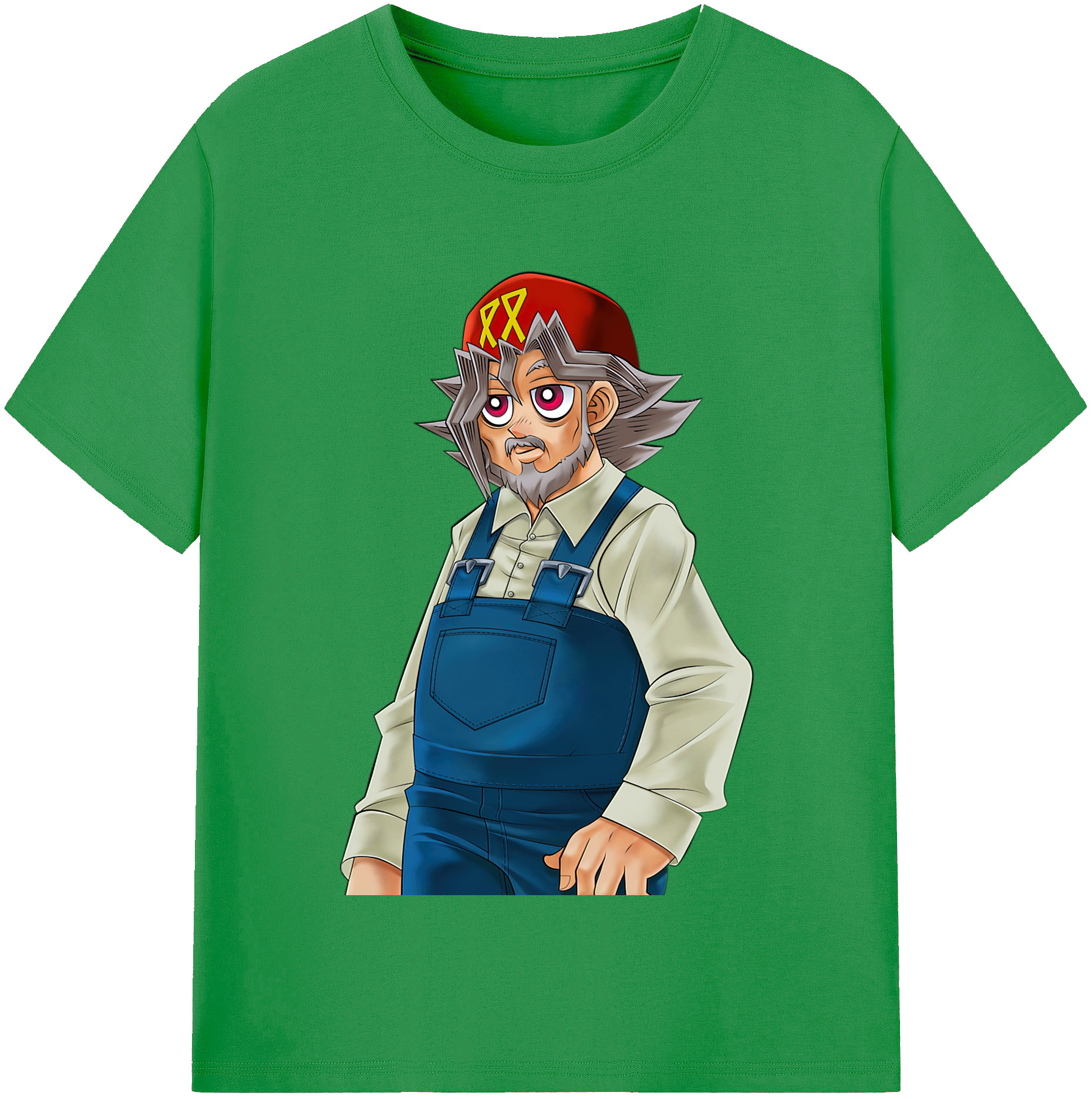 （画像用） 遊☆戯☆王 Yu-Gi-Oh! レディースカジュアルプリントTシャツ（綿100％）