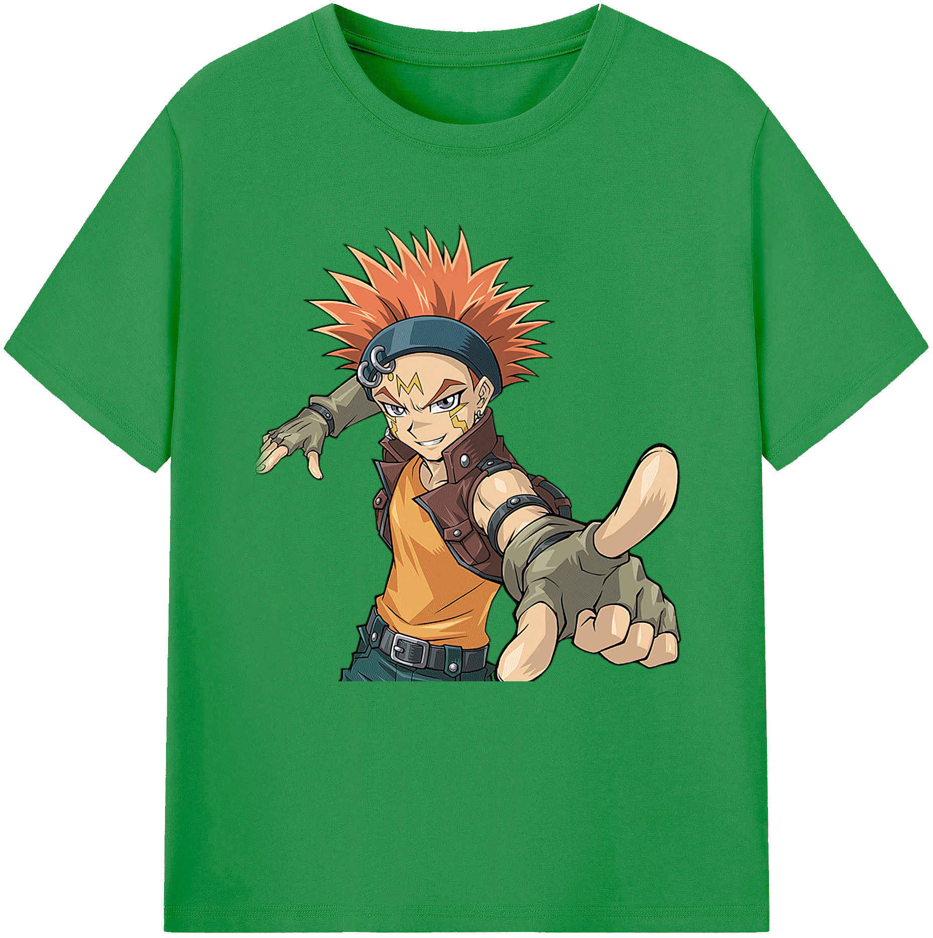 （画像用） 遊☆戯☆王 Yu-Gi-Oh! レディースカジュアルプリントTシャツ（綿100％）