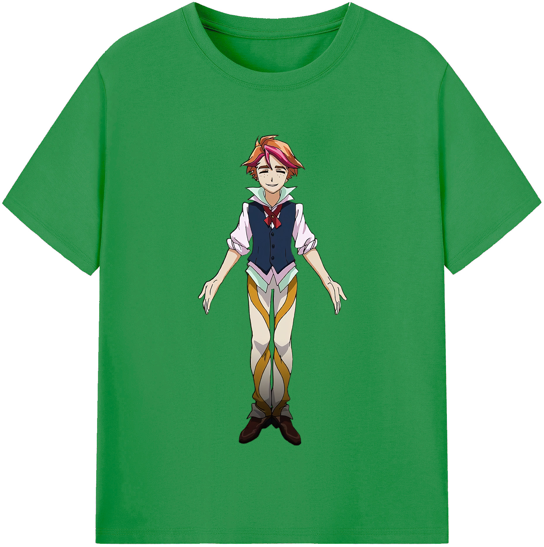 （画像用） 遊☆戯☆王 Yu-Gi-Oh! レディースカジュアルプリントTシャツ（綿100％）