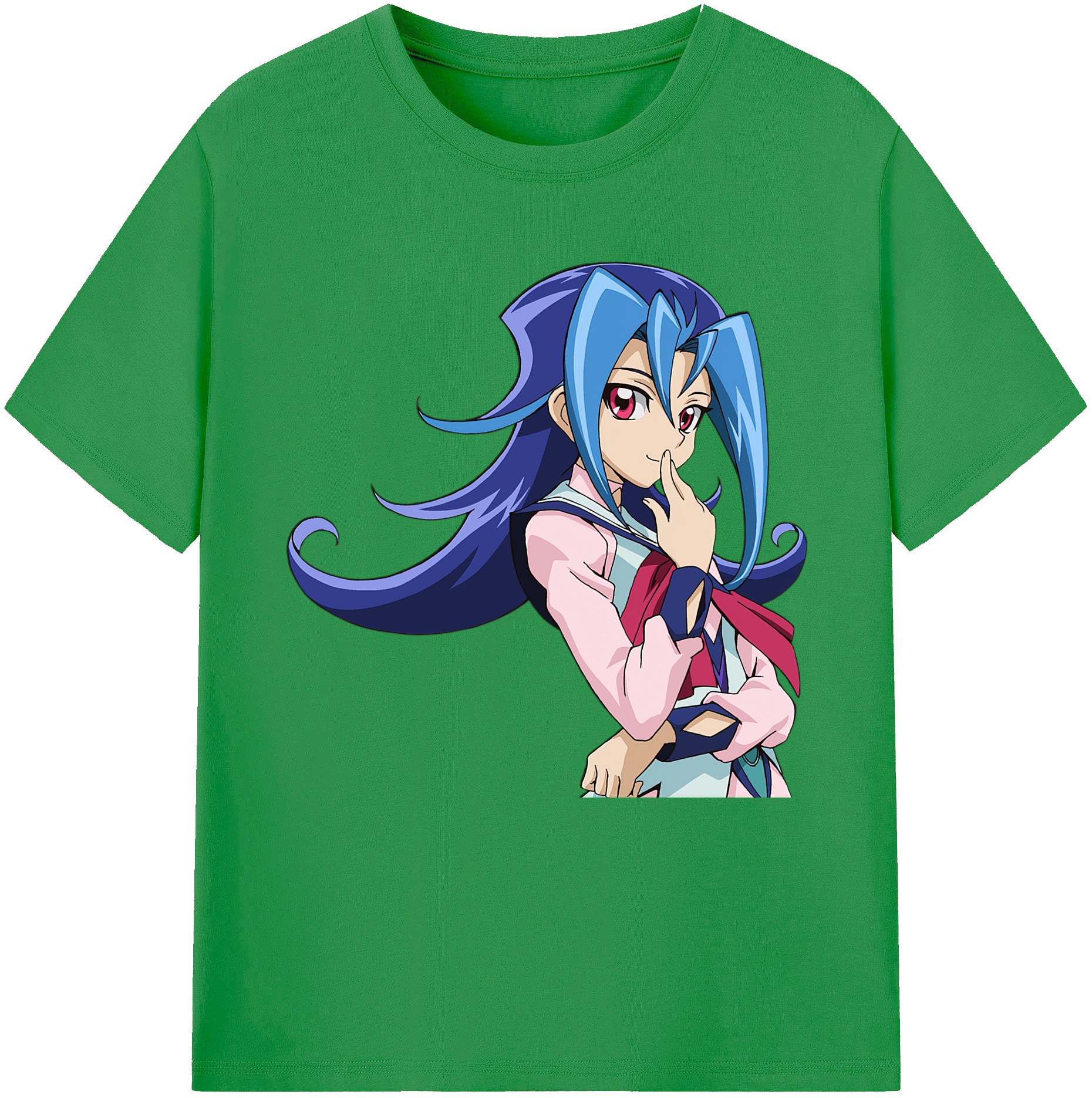 （画像用） 遊☆戯☆王 Yu-Gi-Oh! レディースカジュアルプリントTシャツ（綿100％）