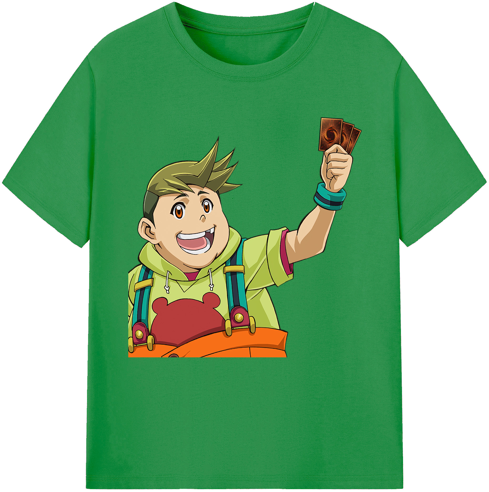 （画像用） 遊☆戯☆王 Yu-Gi-Oh! レディースカジュアルプリントTシャツ（綿100％）
