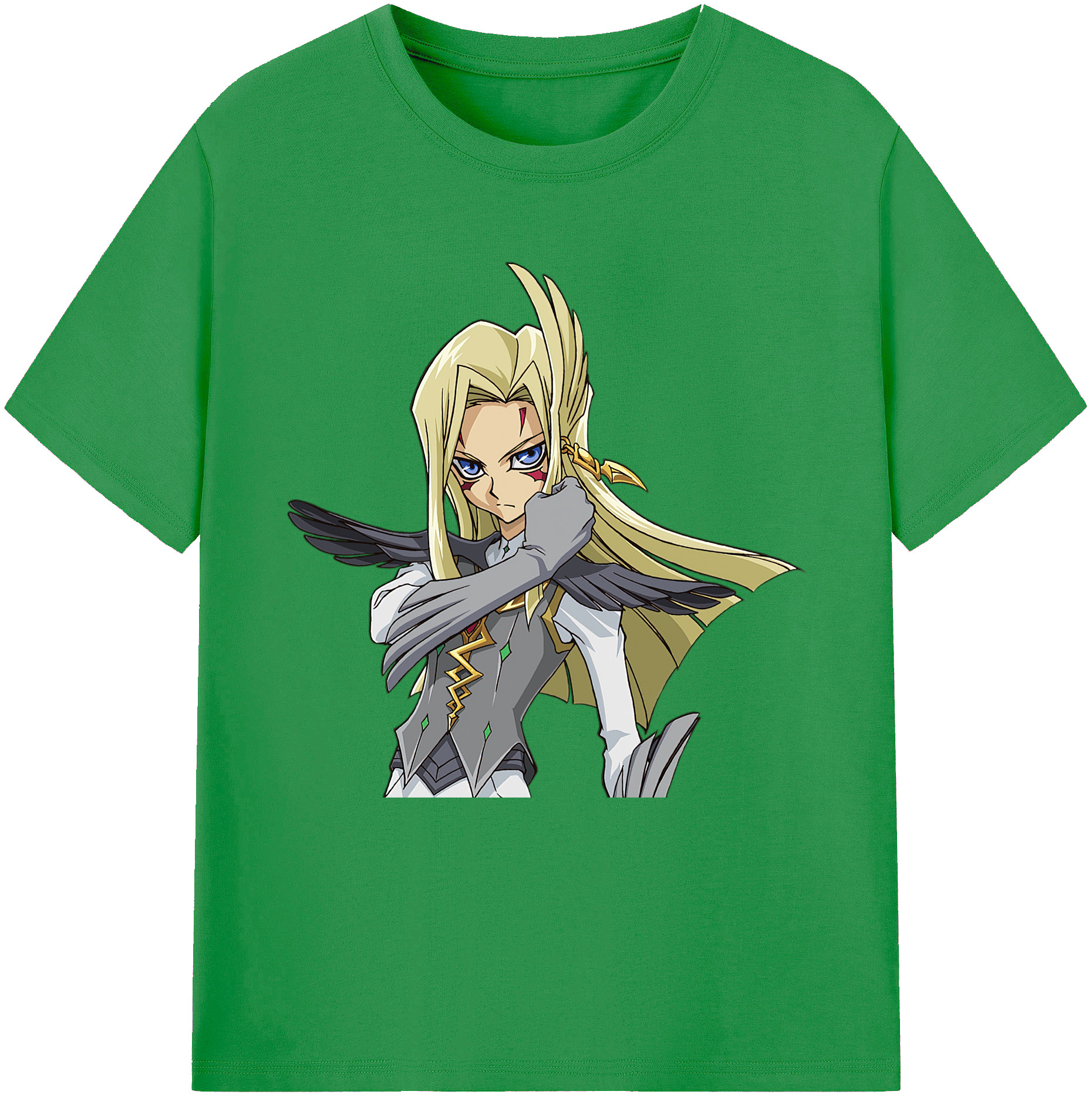 （画像用） 遊☆戯☆王 Yu-Gi-Oh! レディースカジュアルプリントTシャツ（綿100％）