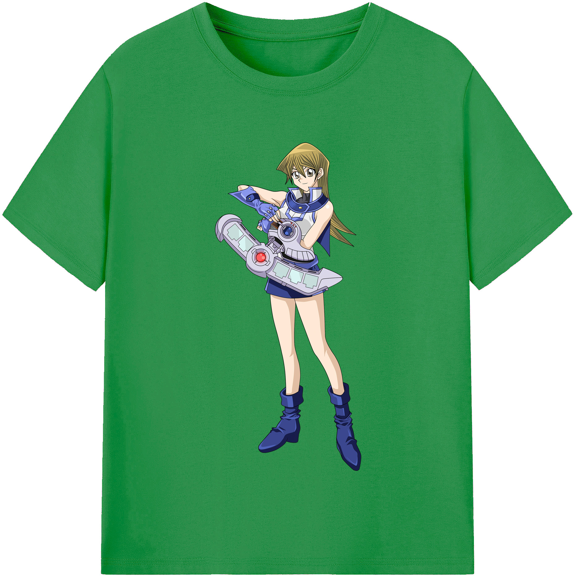 （画像用） 遊☆戯☆王 Yu-Gi-Oh! レディースカジュアルプリントTシャツ（綿100％）