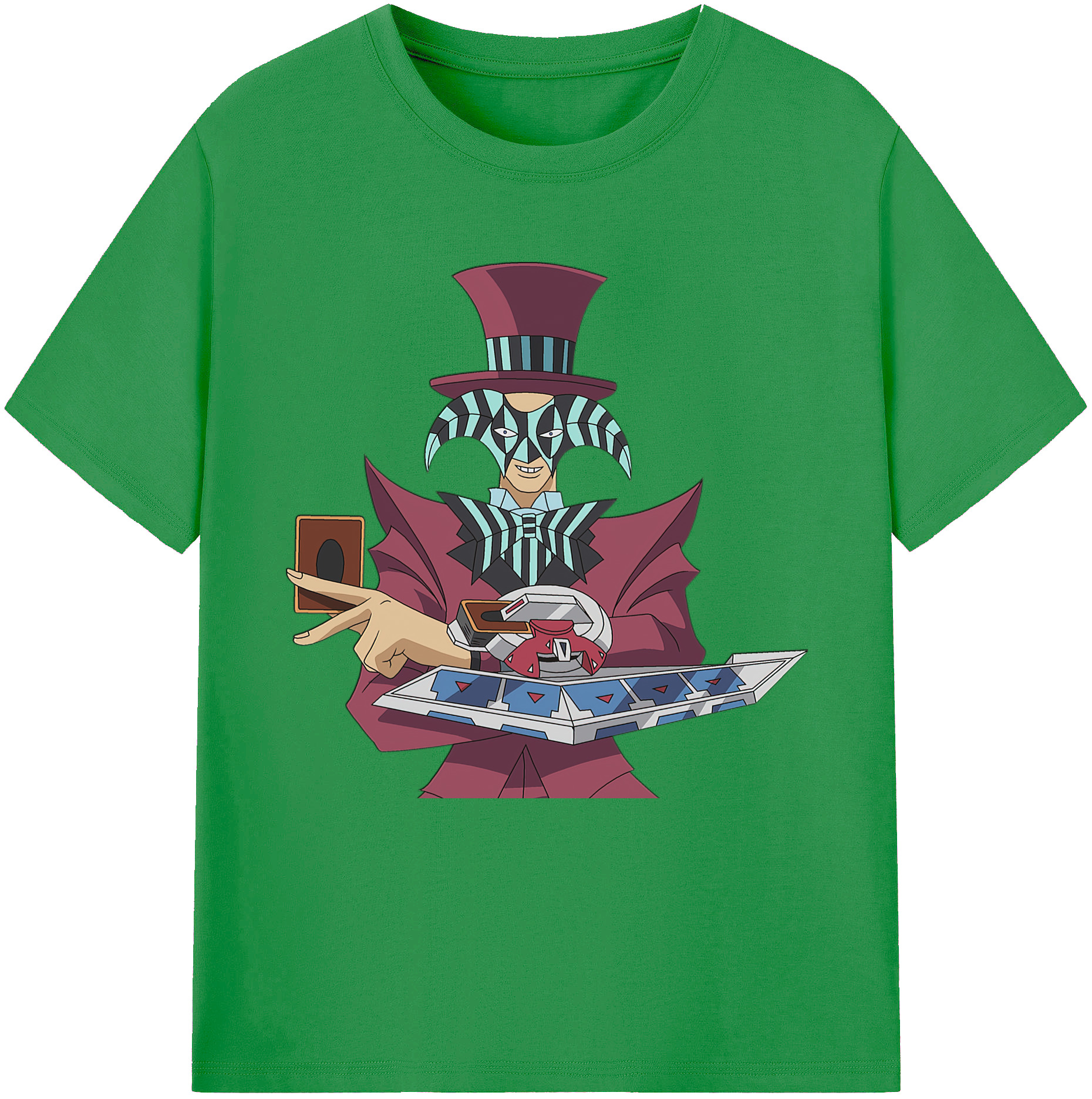 （画像用） 遊☆戯☆王 Yu-Gi-Oh! レディースカジュアルプリントTシャツ（綿100％）