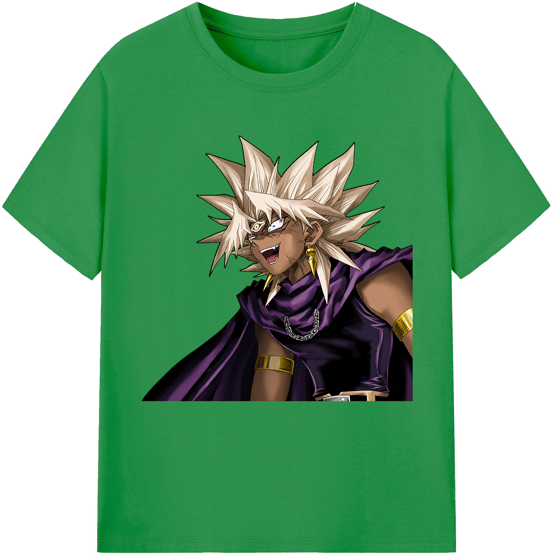 （画像用） 遊☆戯☆王 Yu-Gi-Oh! レディースカジュアルプリントTシャツ（綿100％）