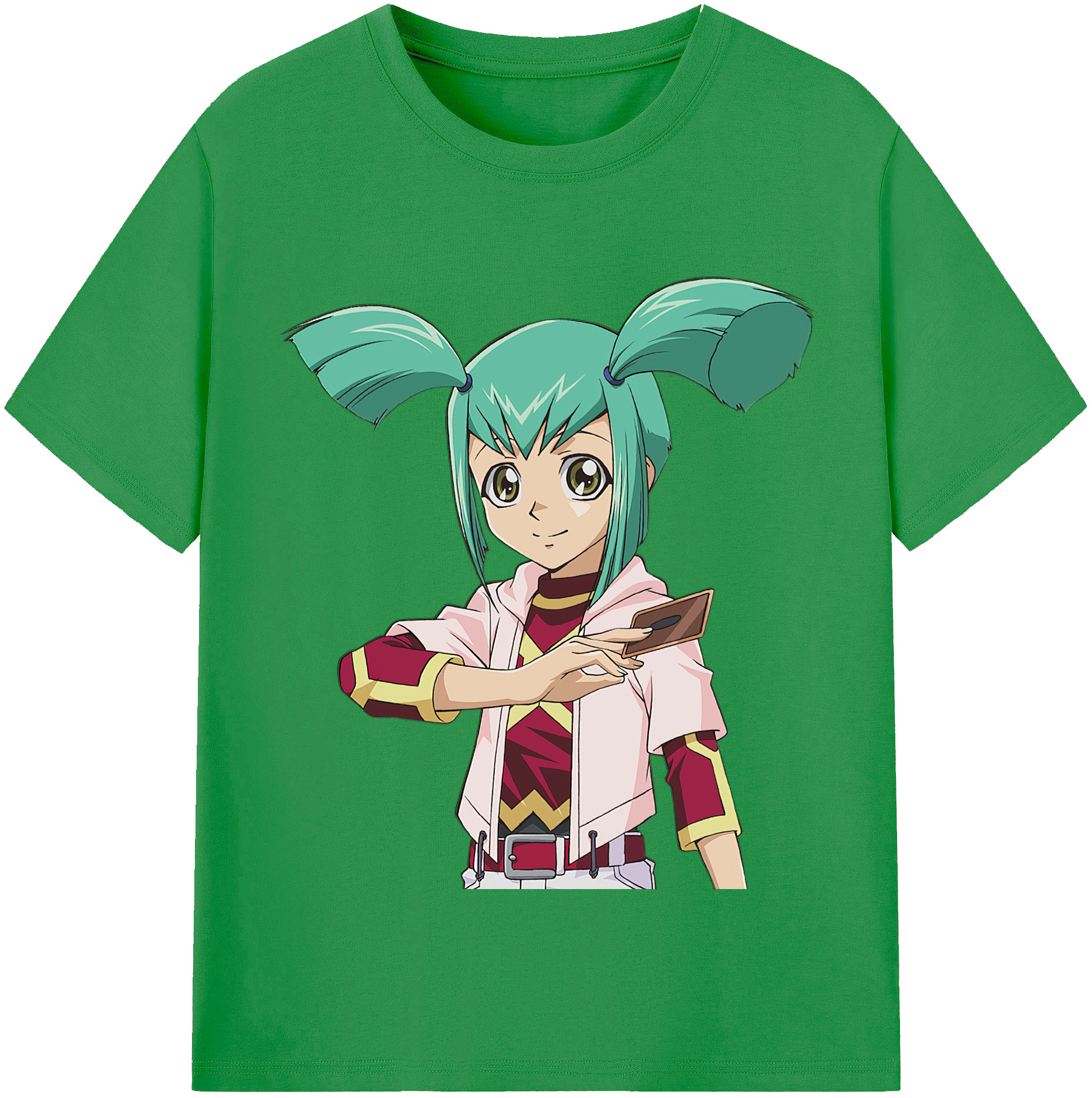 （画像用） 遊☆戯☆王 Yu-Gi-Oh! レディースカジュアルプリントTシャツ（綿100％）