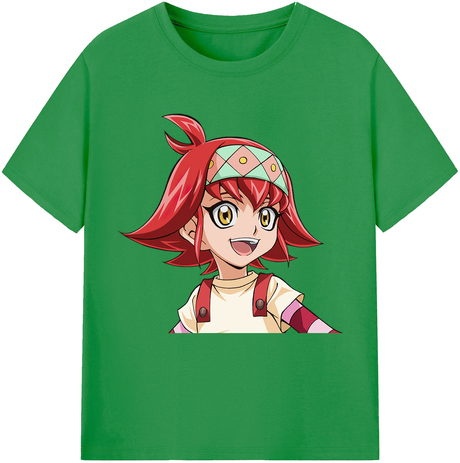（画像用） 遊☆戯☆王 Yu-Gi-Oh! レディースカジュアルプリントTシャツ（綿100％）