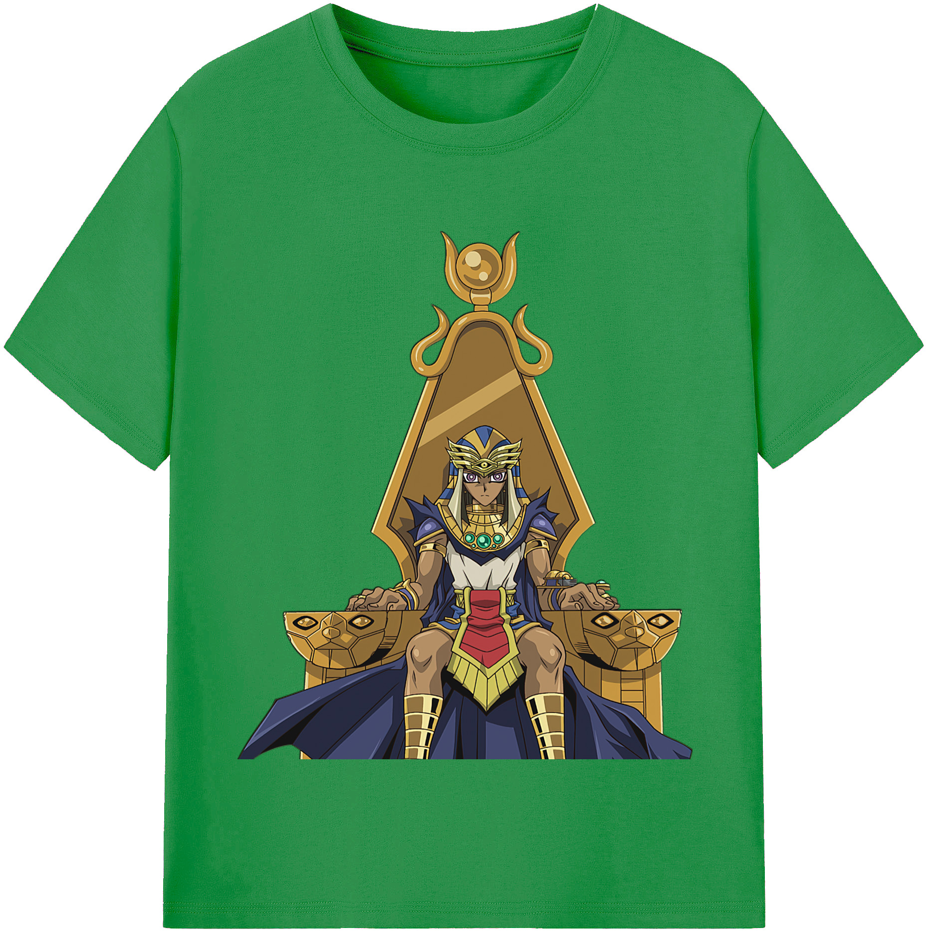 （画像用） 遊☆戯☆王 Yu-Gi-Oh! レディースカジュアルプリントTシャツ（綿100％）