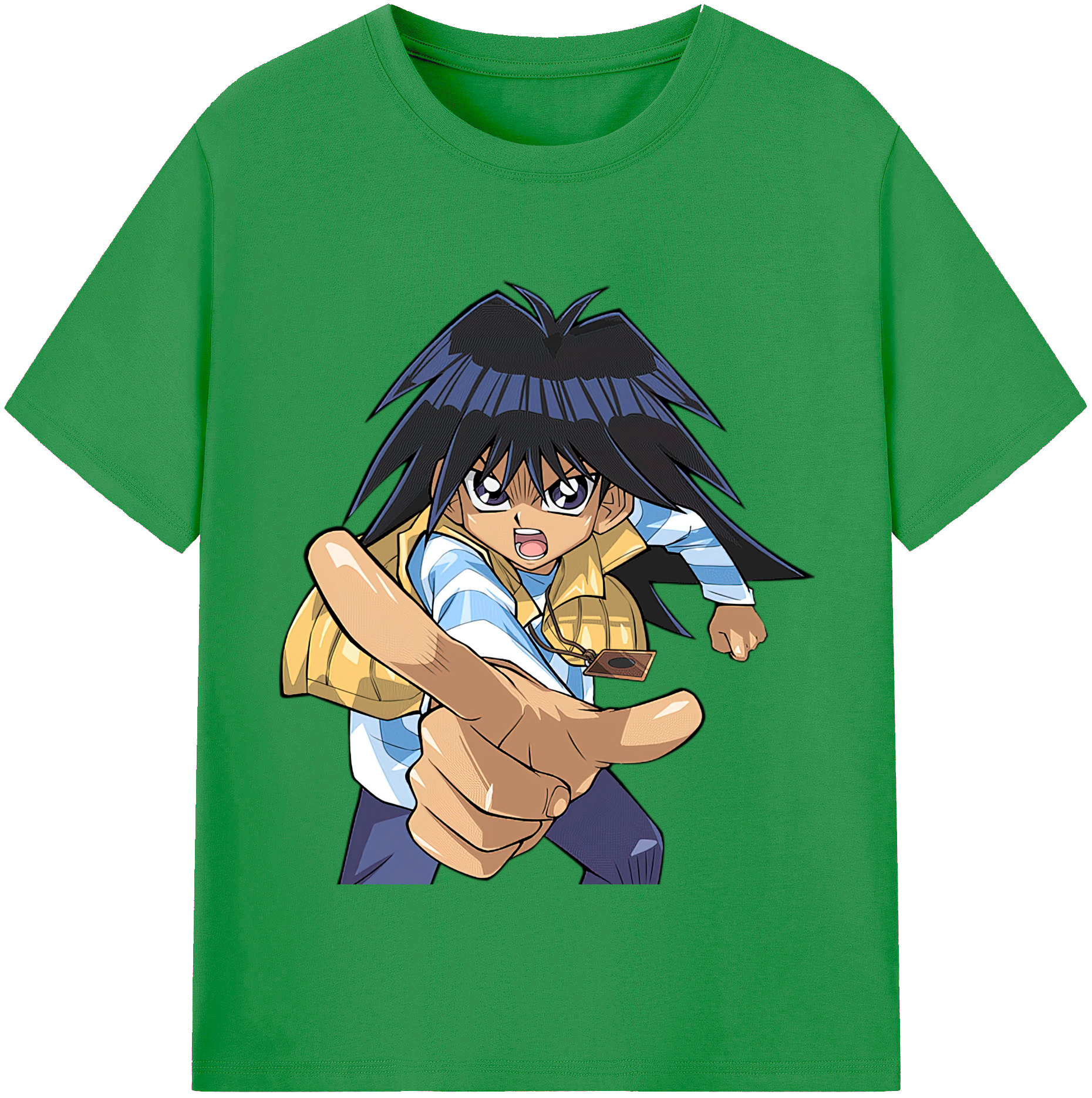 （画像用） 遊☆戯☆王 Yu-Gi-Oh! レディースカジュアルプリントTシャツ（綿100％）