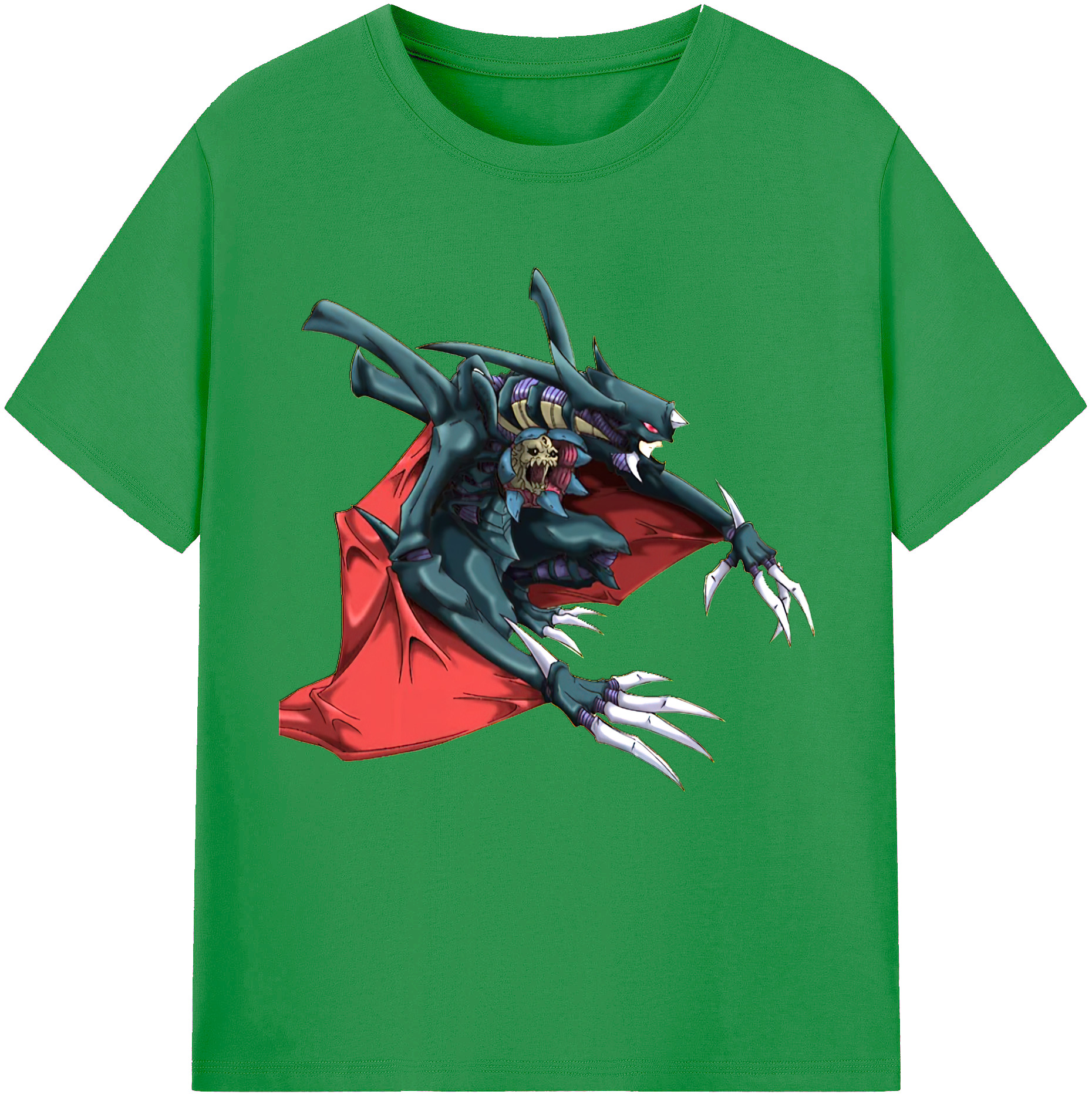 （画像用） 遊☆戯☆王 Yu-Gi-Oh! レディースカジュアルプリントTシャツ（綿100％）