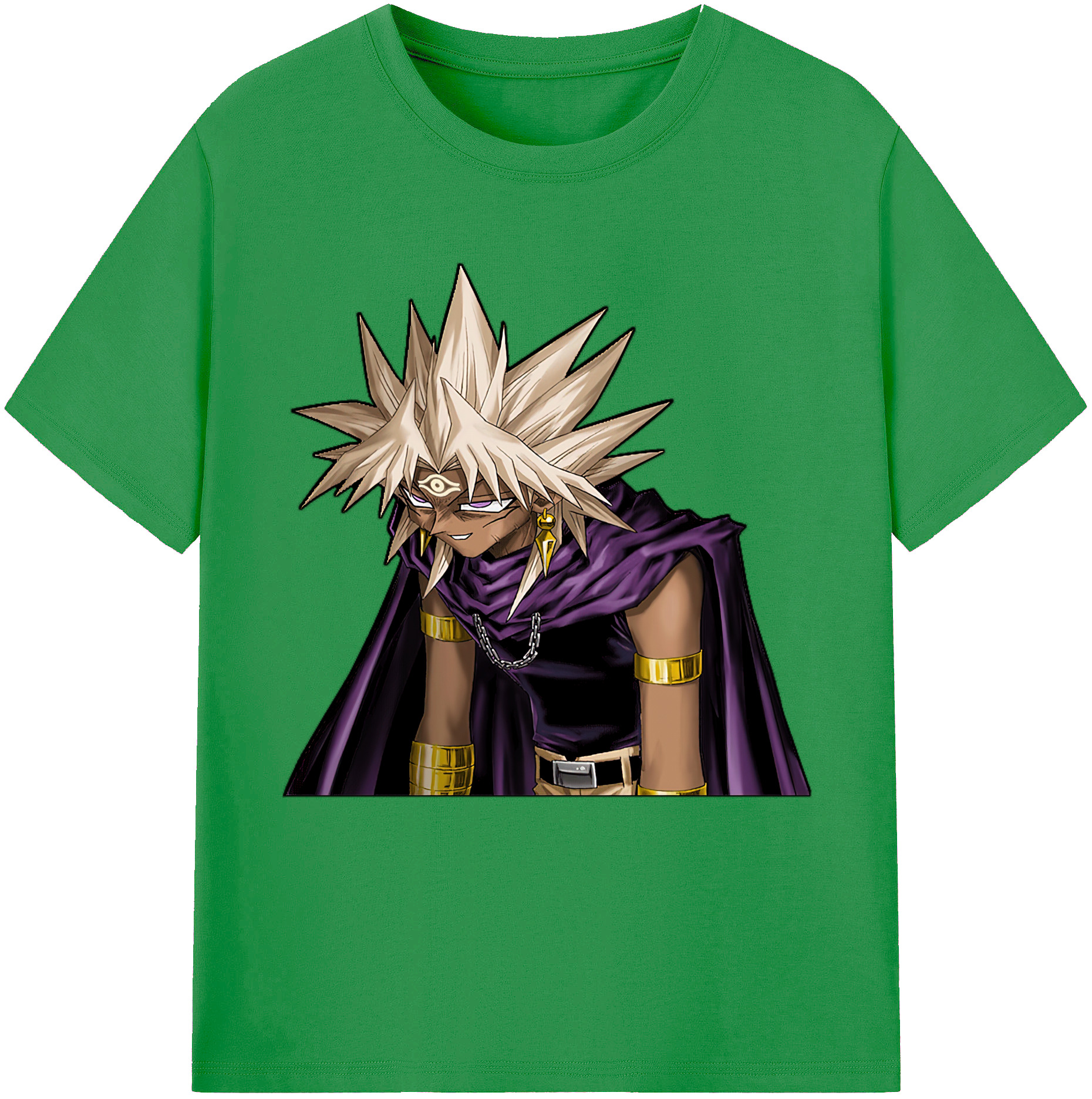 （画像用） 遊☆戯☆王 Yu-Gi-Oh! レディースカジュアルプリントTシャツ（綿100％）