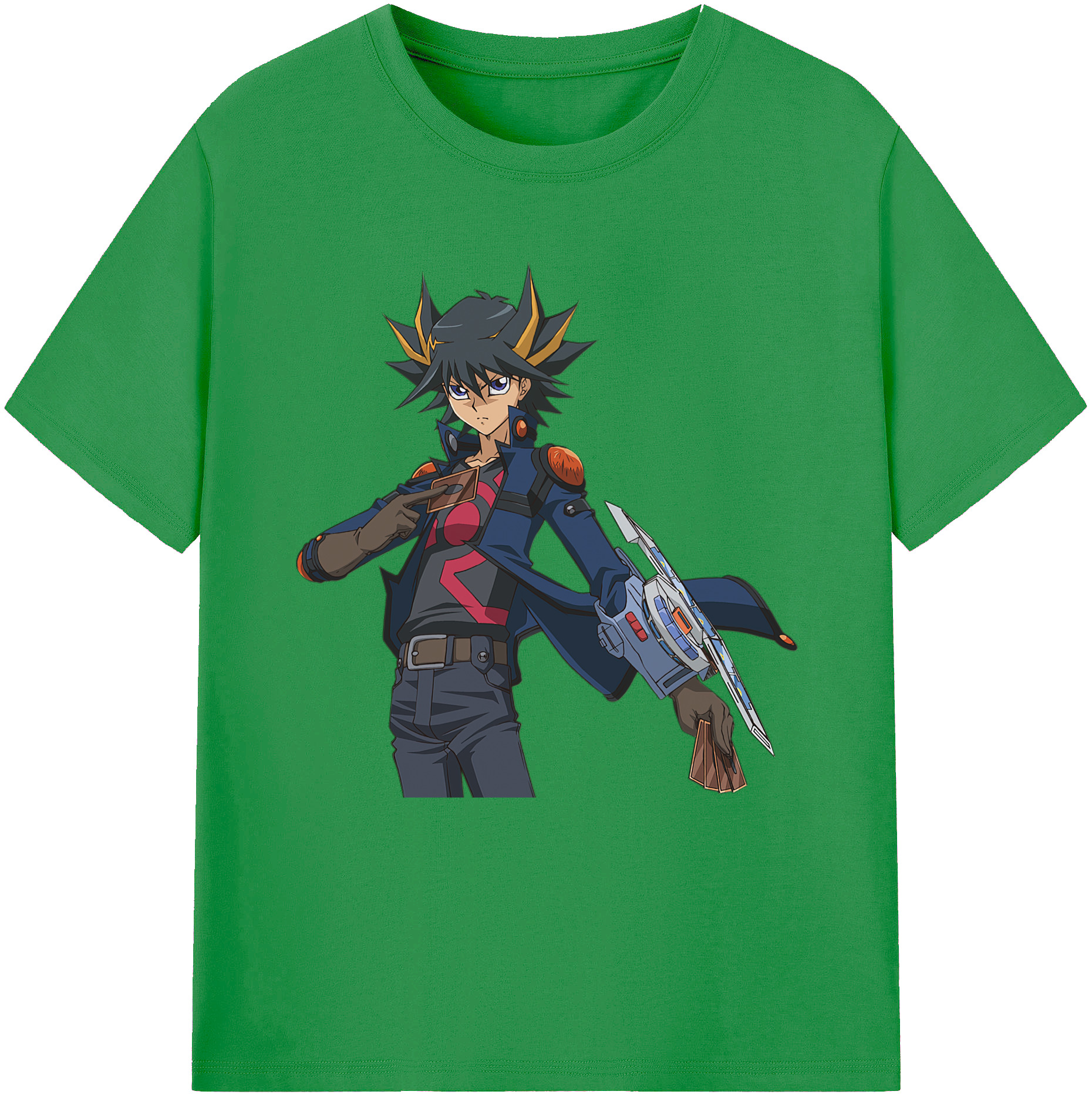 （画像用） 遊☆戯☆王 Yu-Gi-Oh! レディースカジュアルプリントTシャツ（綿100％）