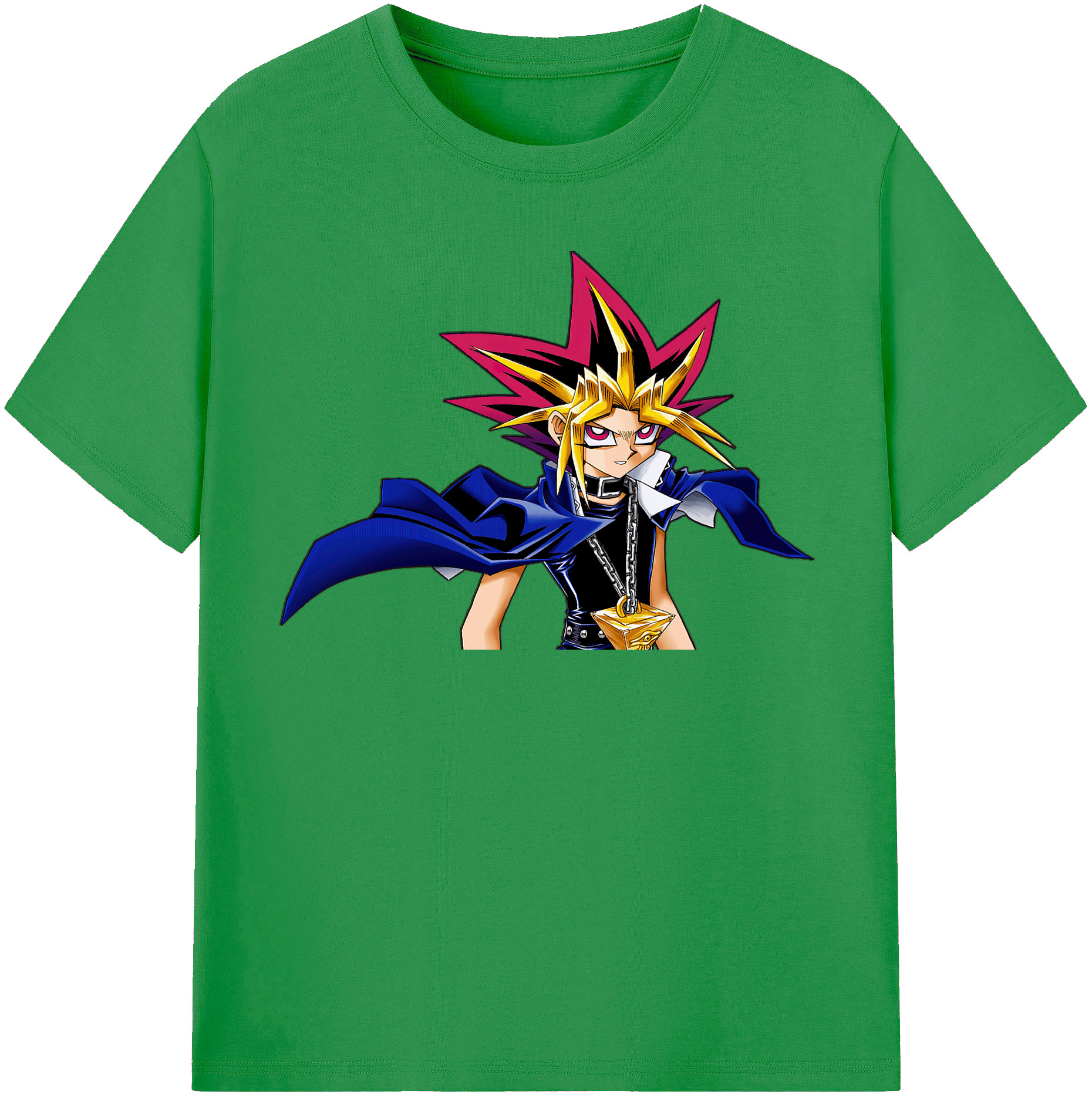 （画像用） 遊☆戯☆王 Yu-Gi-Oh! レディースカジュアルプリントTシャツ（綿100％）