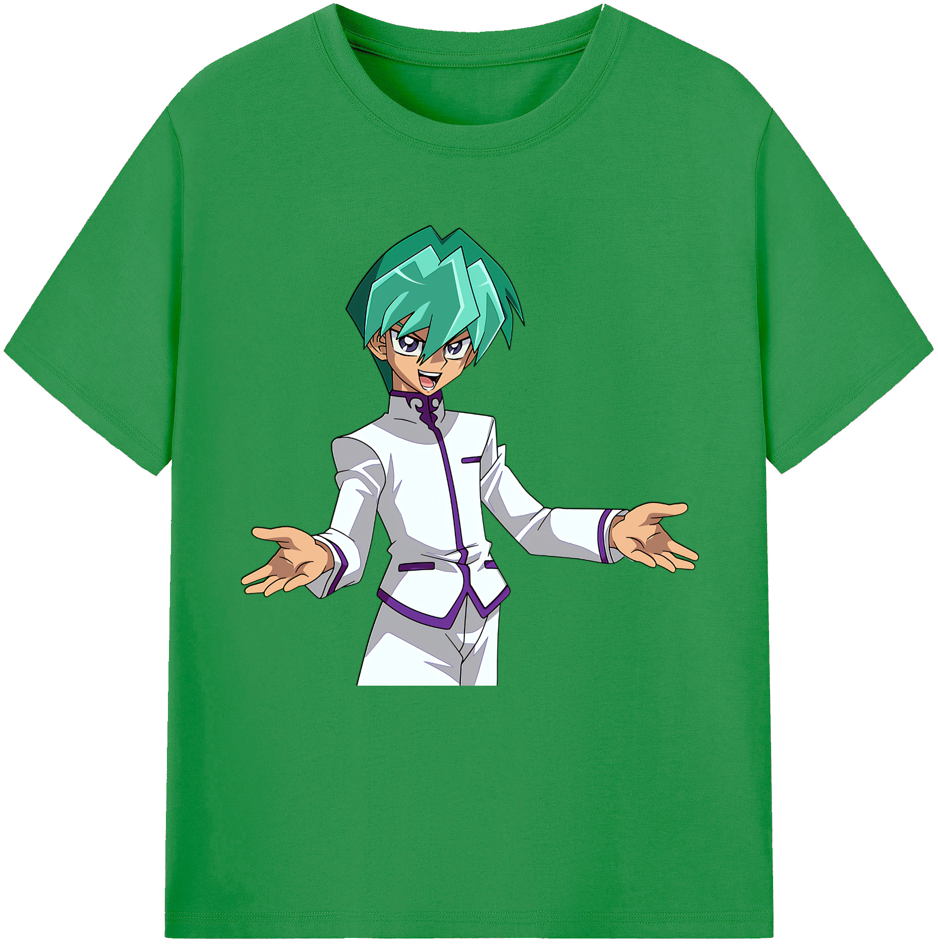 （画像用） 遊☆戯☆王 Yu-Gi-Oh! レディースカジュアルプリントTシャツ（綿100％）