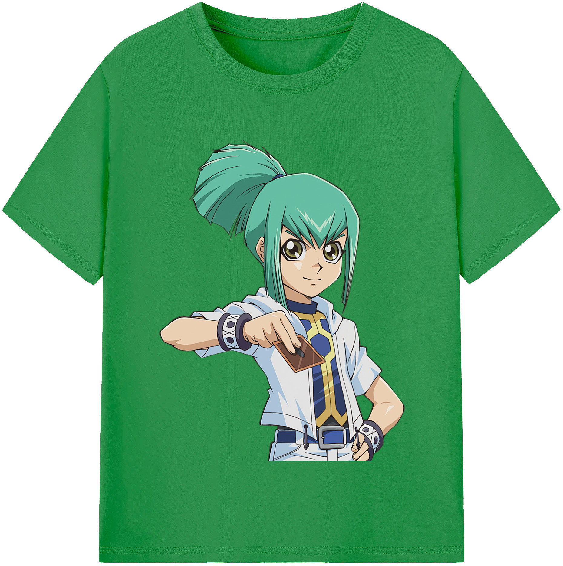（画像用） 遊☆戯☆王 Yu-Gi-Oh! レディースカジュアルプリントTシャツ（綿100％）