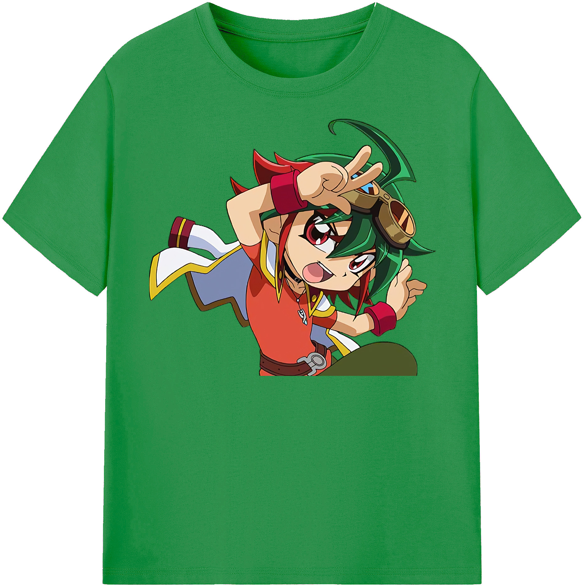（画像用） 遊☆戯☆王 Yu-Gi-Oh! レディースカジュアルプリントTシャツ（綿100％）