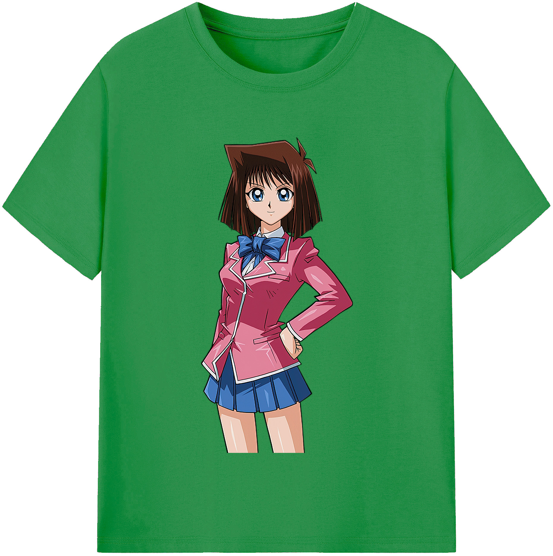（画像用） 遊☆戯☆王 Yu-Gi-Oh! レディースカジュアルプリントTシャツ（綿100％）