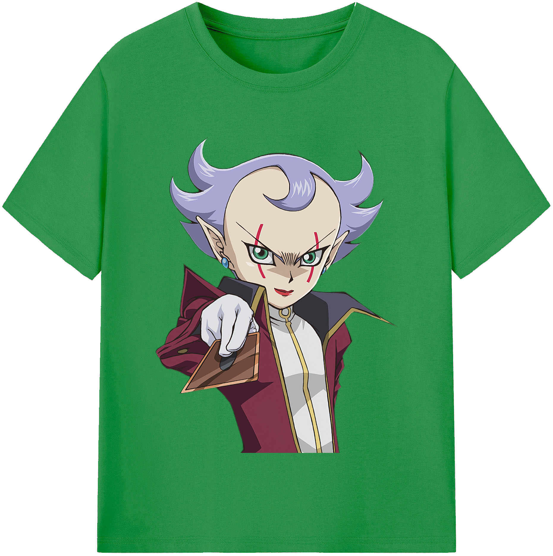 （画像用） 遊☆戯☆王 Yu-Gi-Oh! レディースカジュアルプリントTシャツ（綿100％）