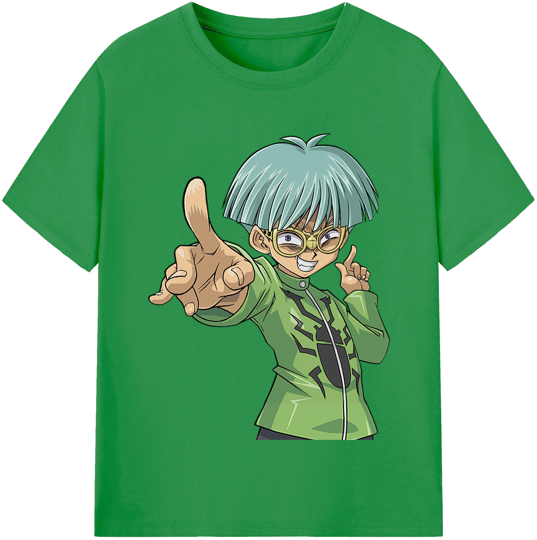 （画像用） 遊☆戯☆王 Yu-Gi-Oh! レディースカジュアルプリントTシャツ（綿100％）