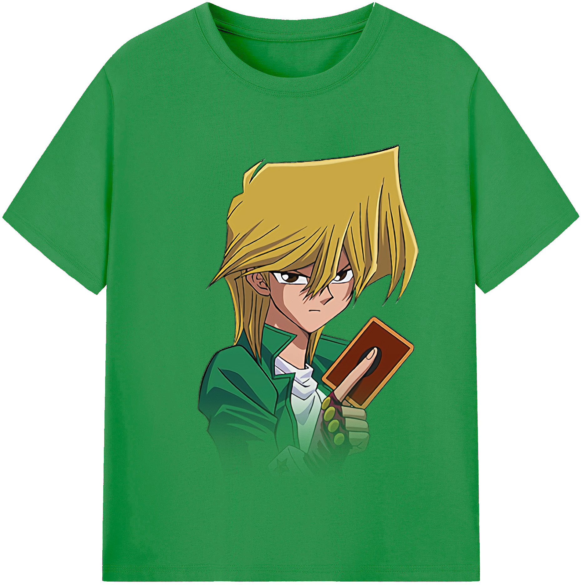 （画像用） 遊☆戯☆王 Yu-Gi-Oh! レディースカジュアルプリントTシャツ（綿100％）