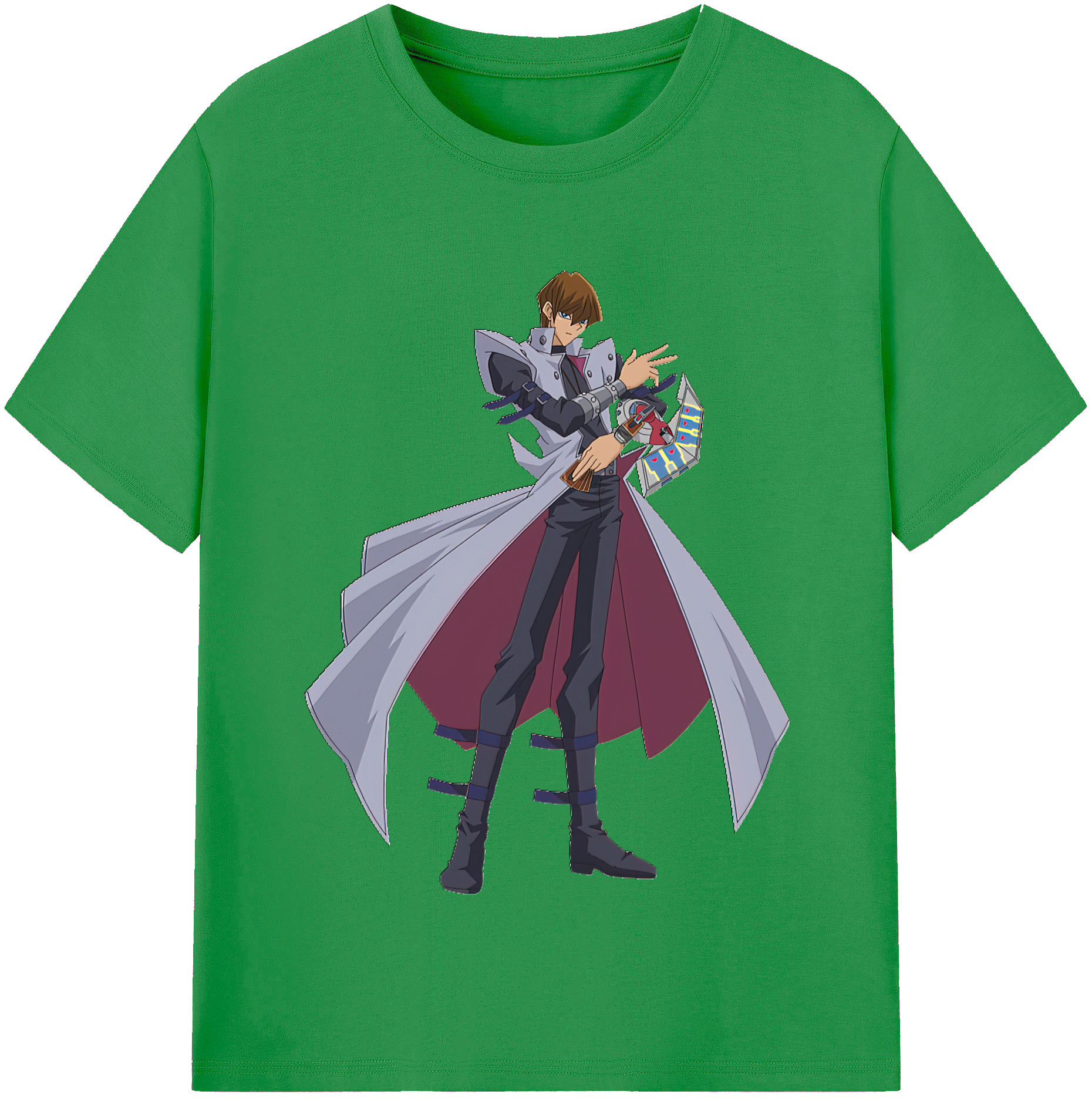 （画像用） 遊☆戯☆王 Yu-Gi-Oh! レディースカジュアルプリントTシャツ（綿100％）