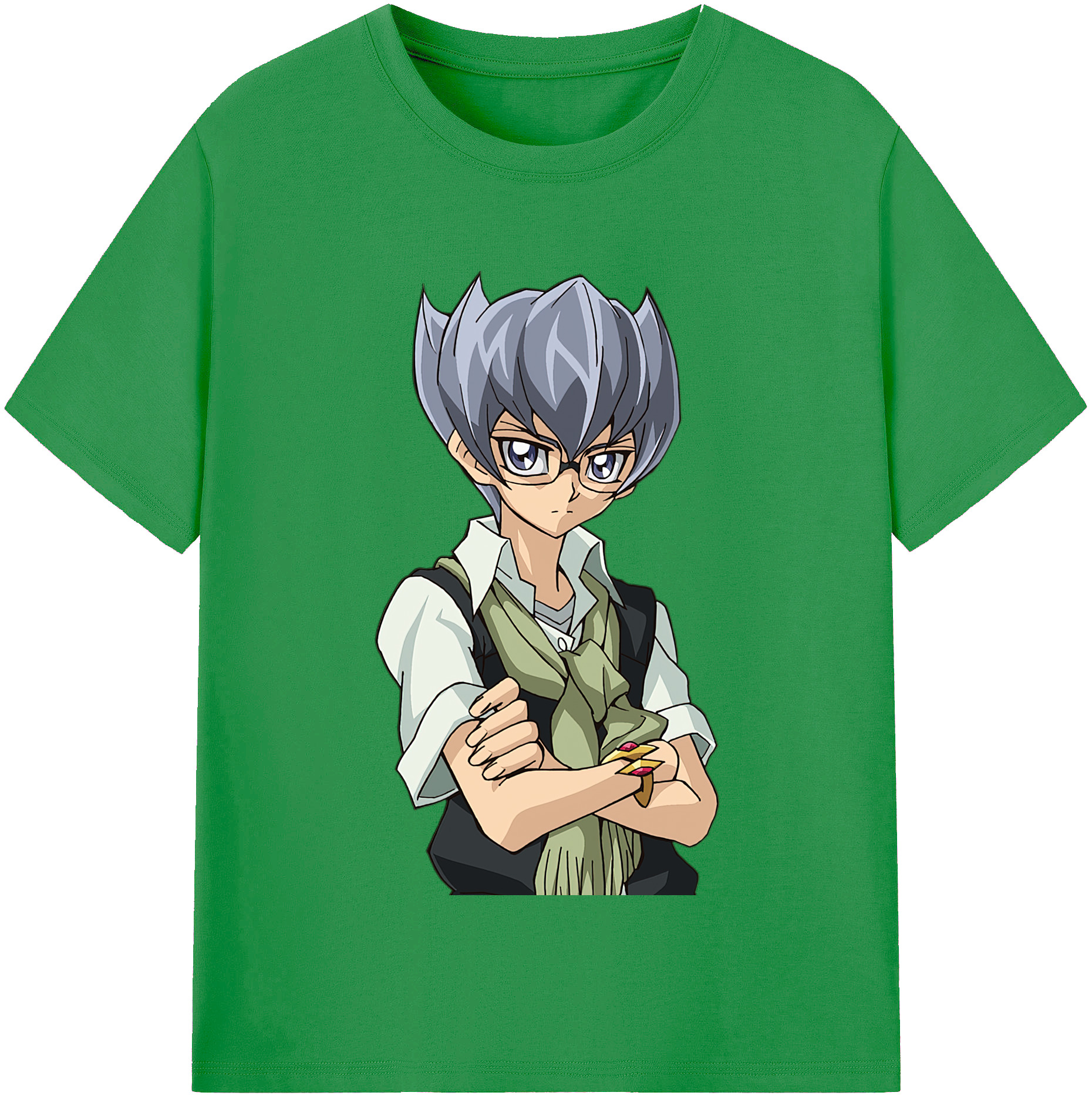 （画像用） 遊☆戯☆王 Yu-Gi-Oh! レディースカジュアルプリントTシャツ（綿100％）