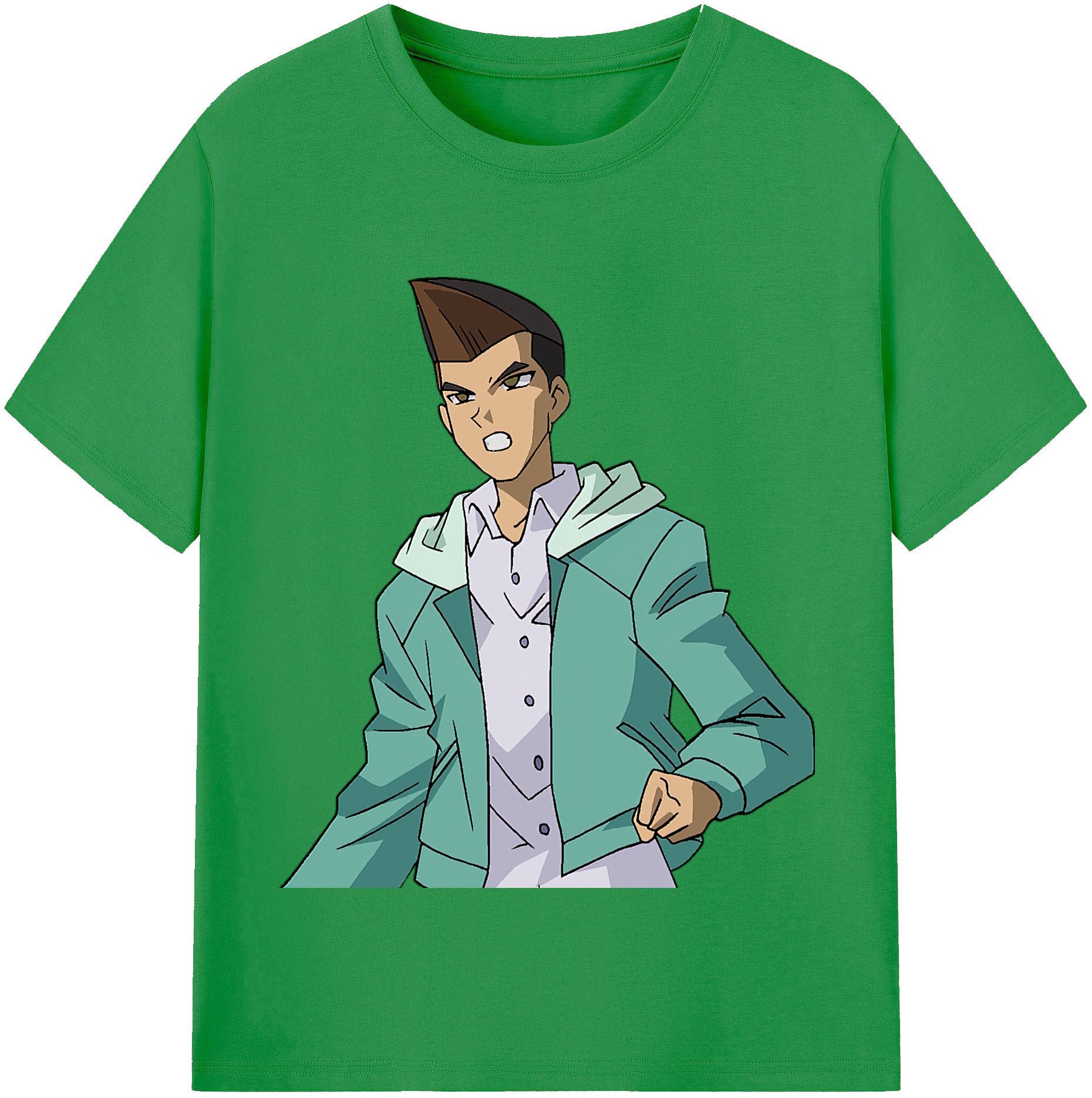 （画像用） 遊☆戯☆王 Yu-Gi-Oh! レディースカジュアルプリントTシャツ（綿100％）