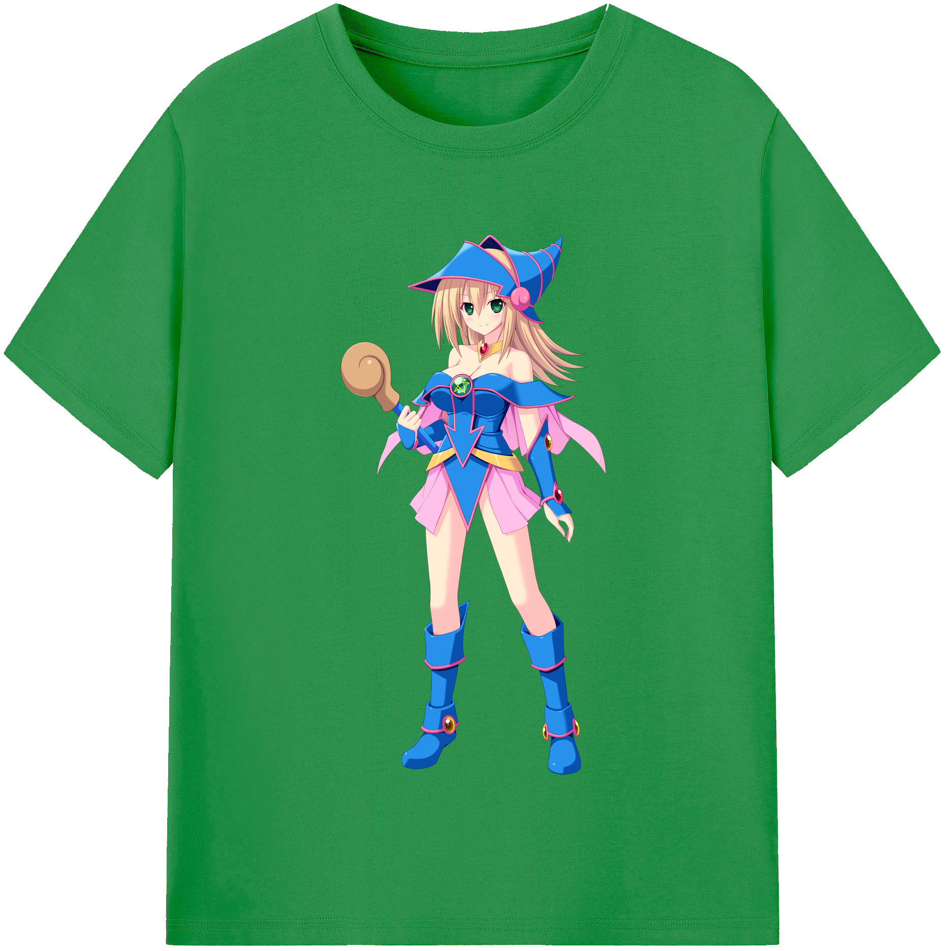 （画像用） 遊☆戯☆王 Yu-Gi-Oh! レディースカジュアルプリントTシャツ（綿100％）