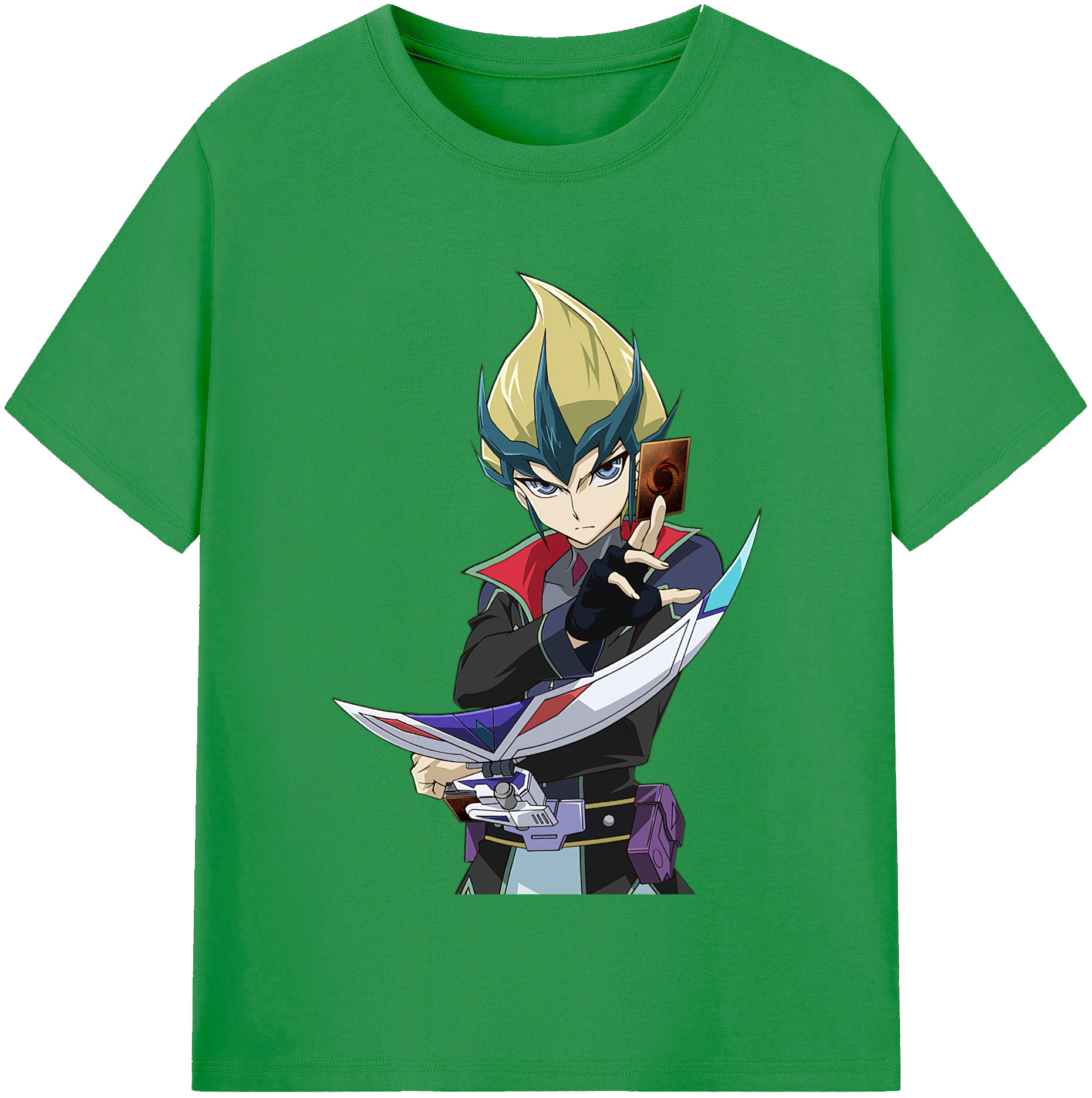 （画像用） 遊☆戯☆王 Yu-Gi-Oh! レディースカジュアルプリントTシャツ（綿100％）