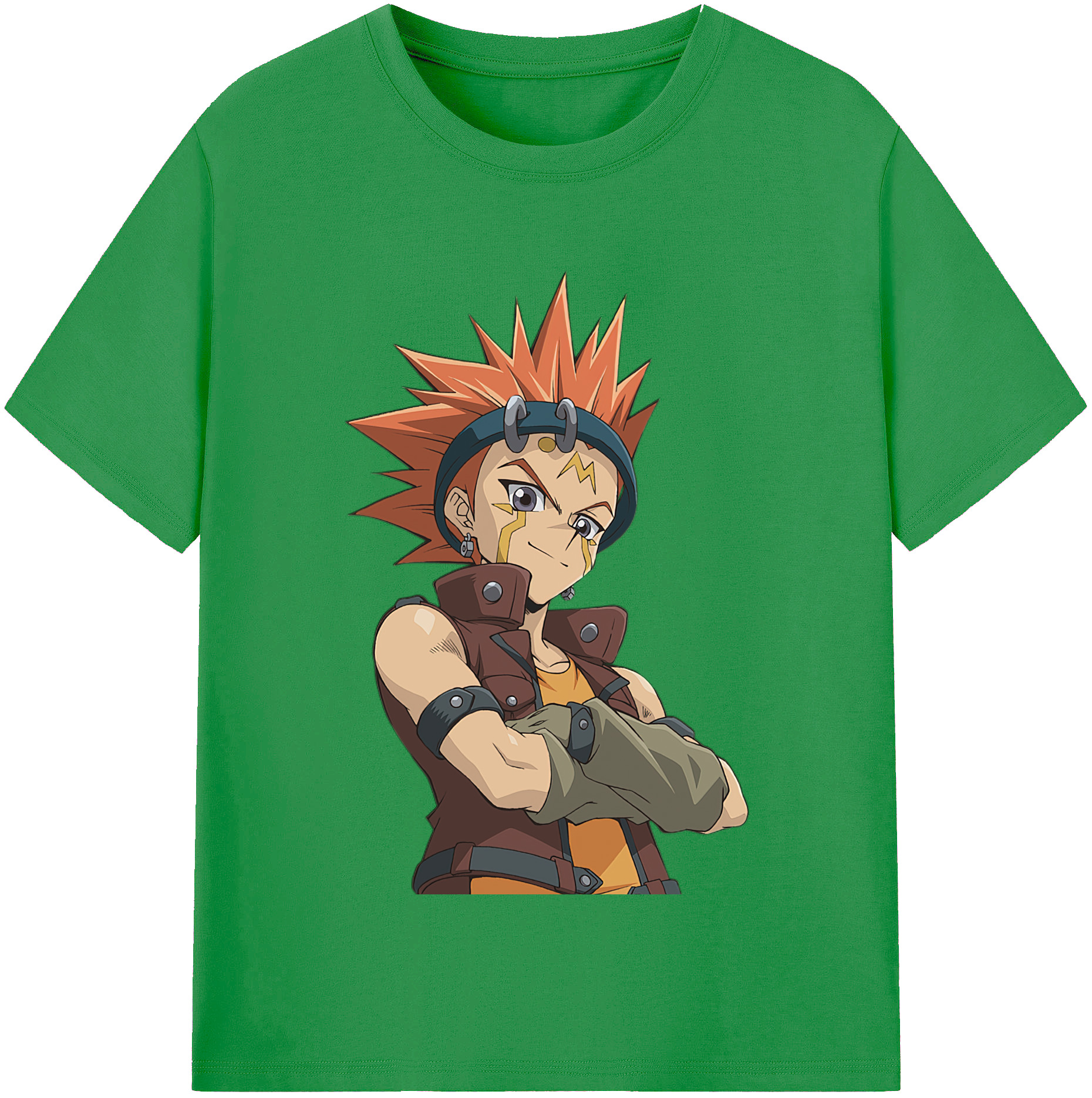 （画像用） 遊☆戯☆王 Yu-Gi-Oh! レディースカジュアルプリントTシャツ（綿100％）