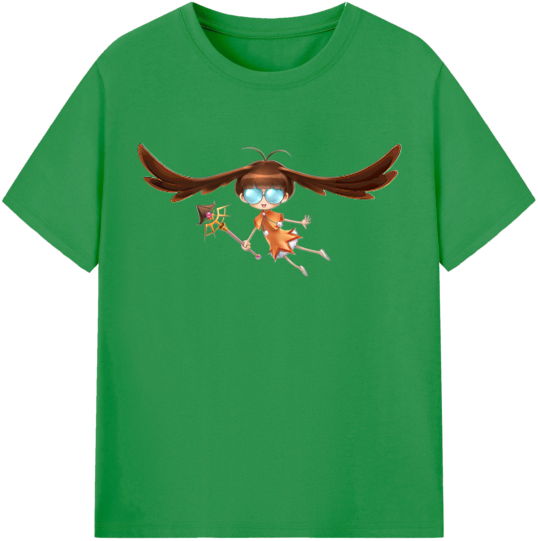 （画像用） 遊☆戯☆王 Yu-Gi-Oh! レディースカジュアルプリントTシャツ（綿100％）